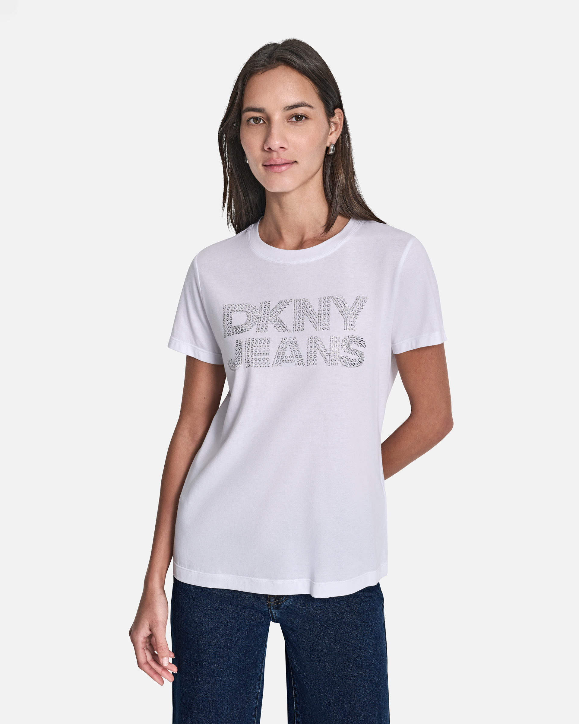 T-shirt DKNY Jeans DJ6T1692 Branco