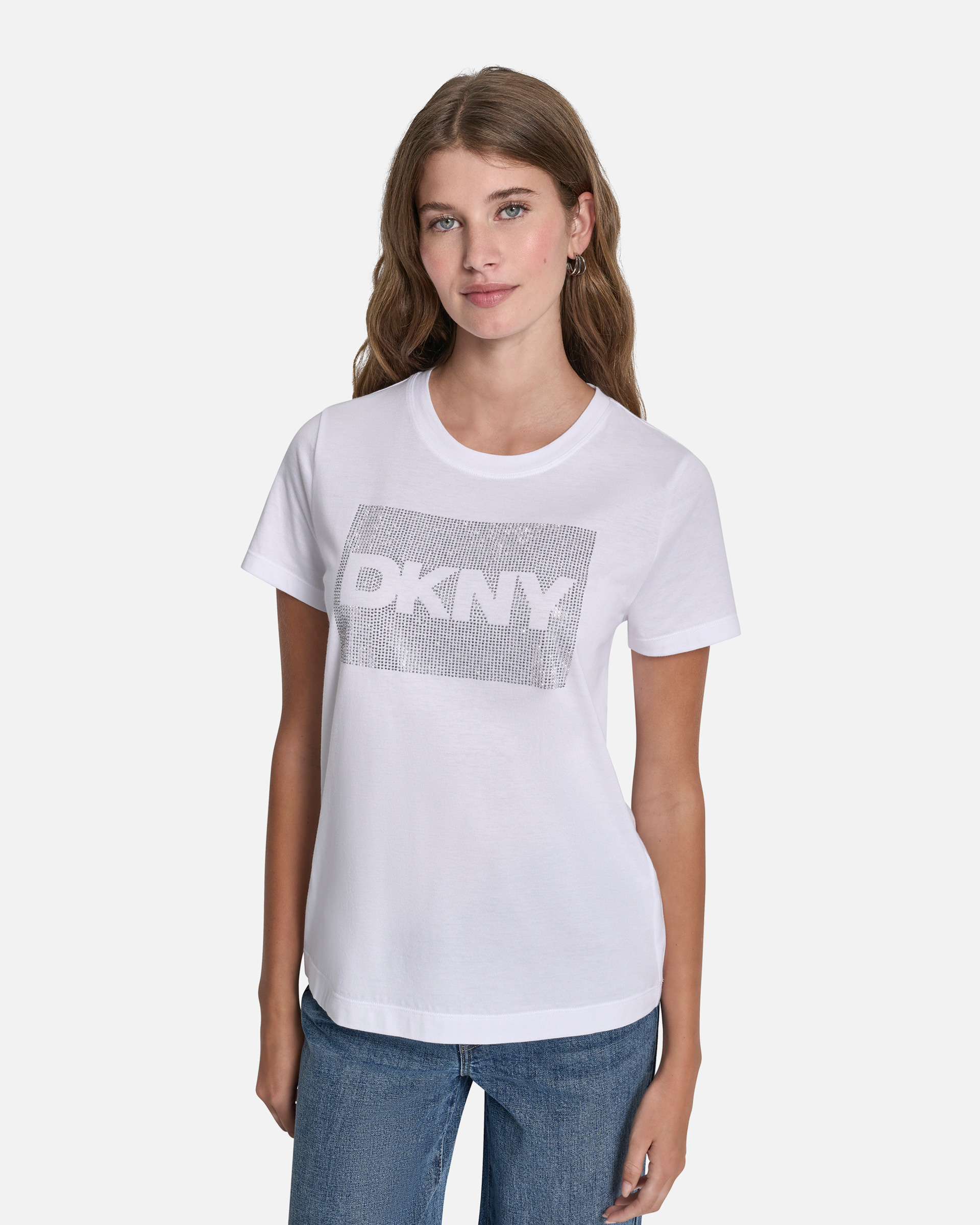T-shirt DKNY Jeans DJ6T1701 Branco