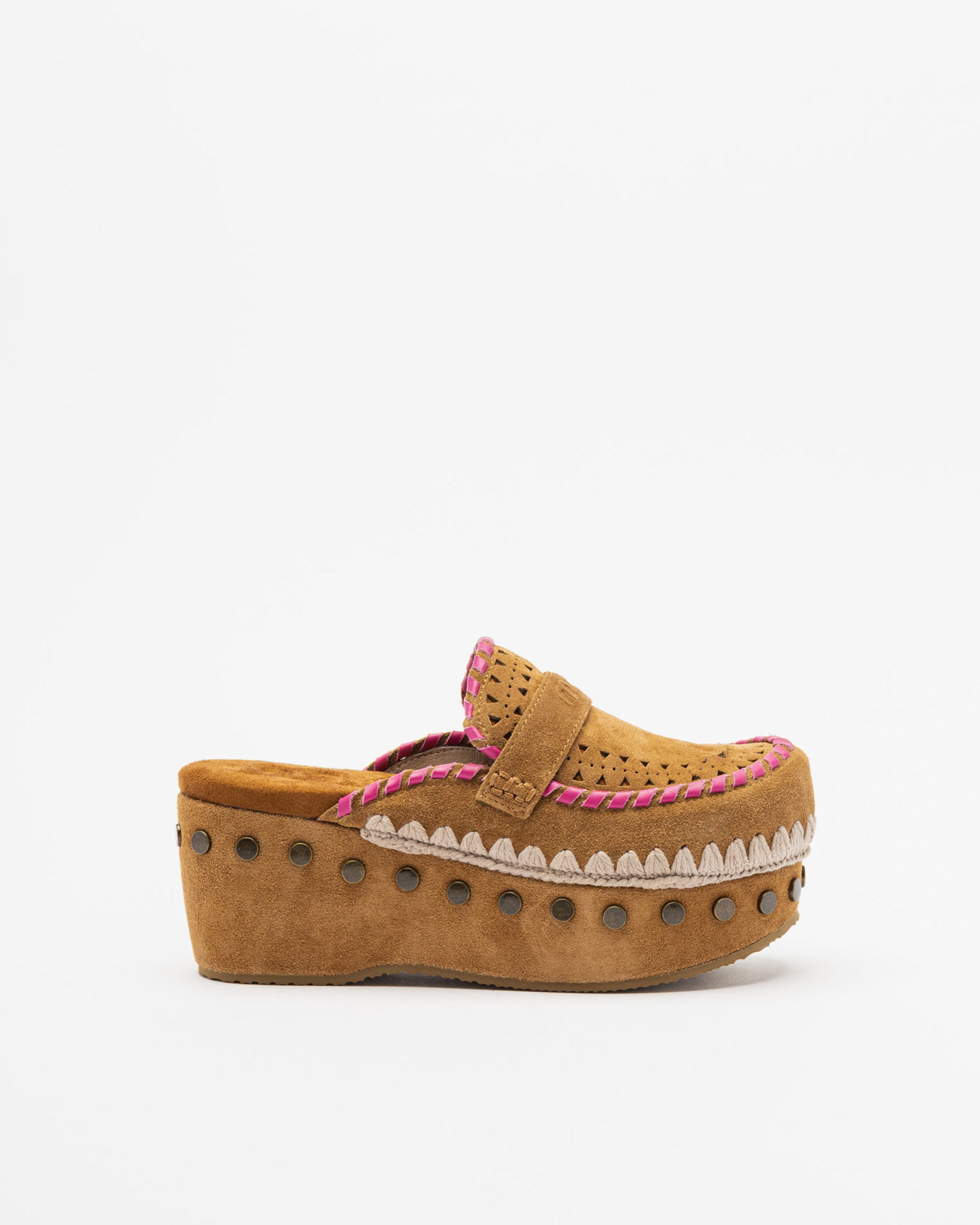 Socas de plataforma Mou MU.SW611004A Camel