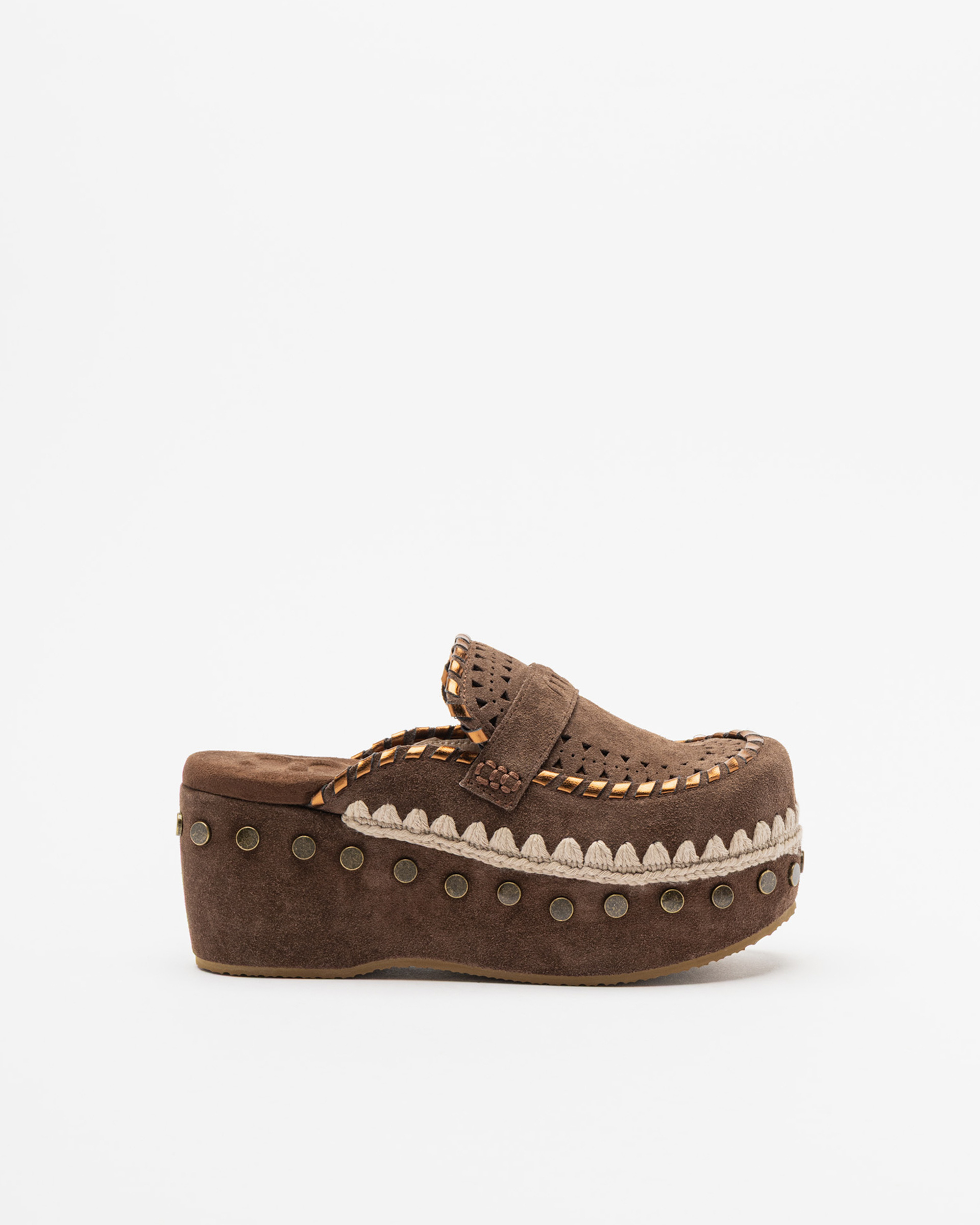 Socas de plataforma Mou MU.SW611004A Castanho