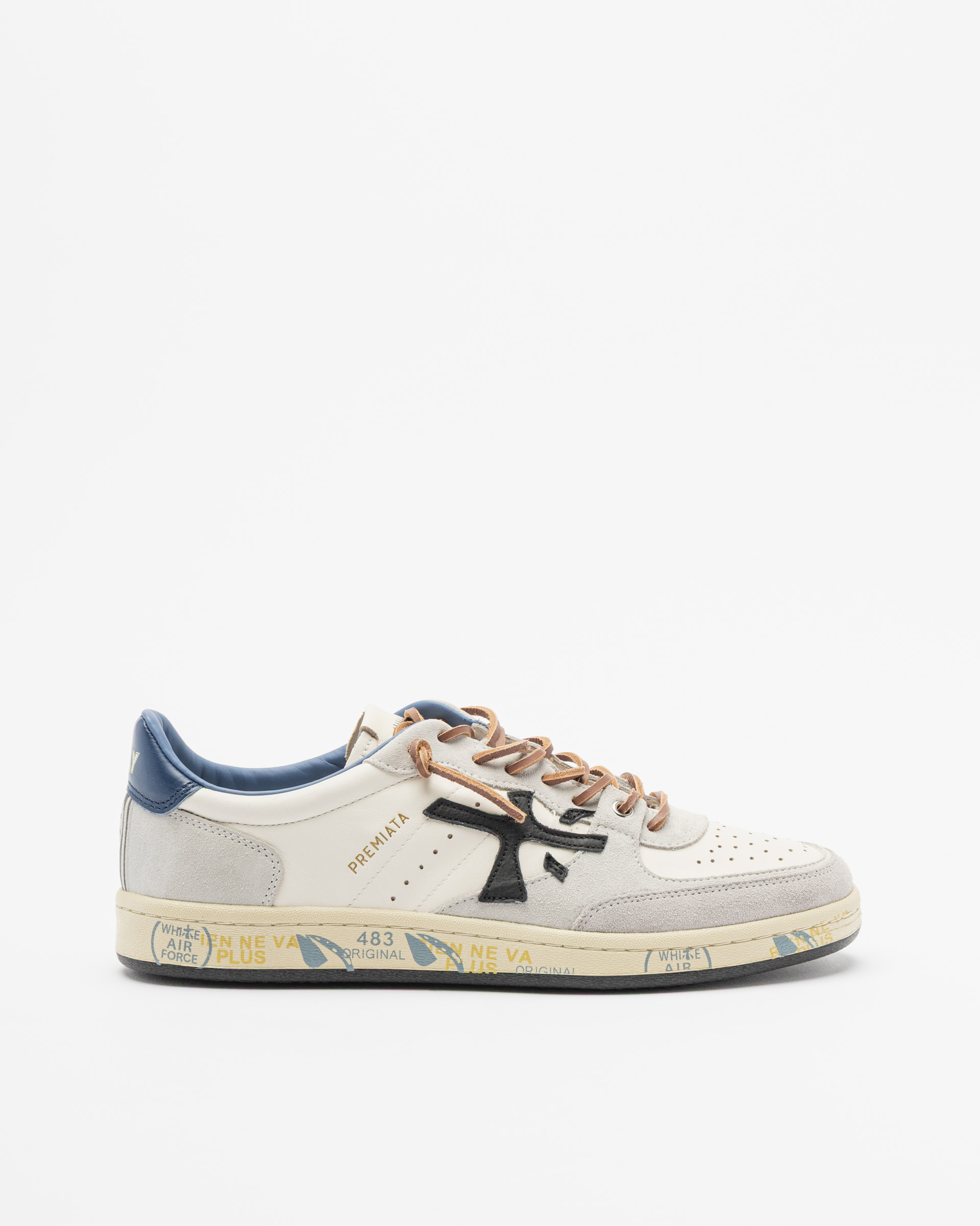 Sapatilhas Premiata BSKTCLAY 7617 Branco