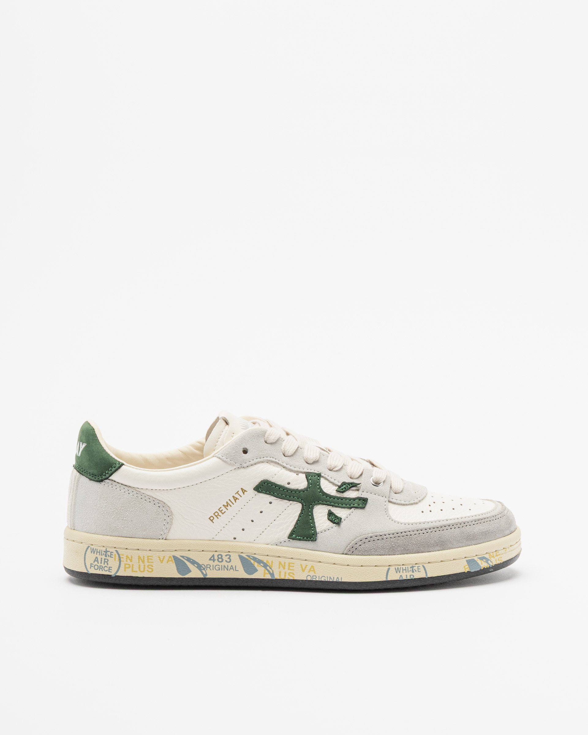 Sapatilhas Premiata BSKTCLAY 7623 Branco