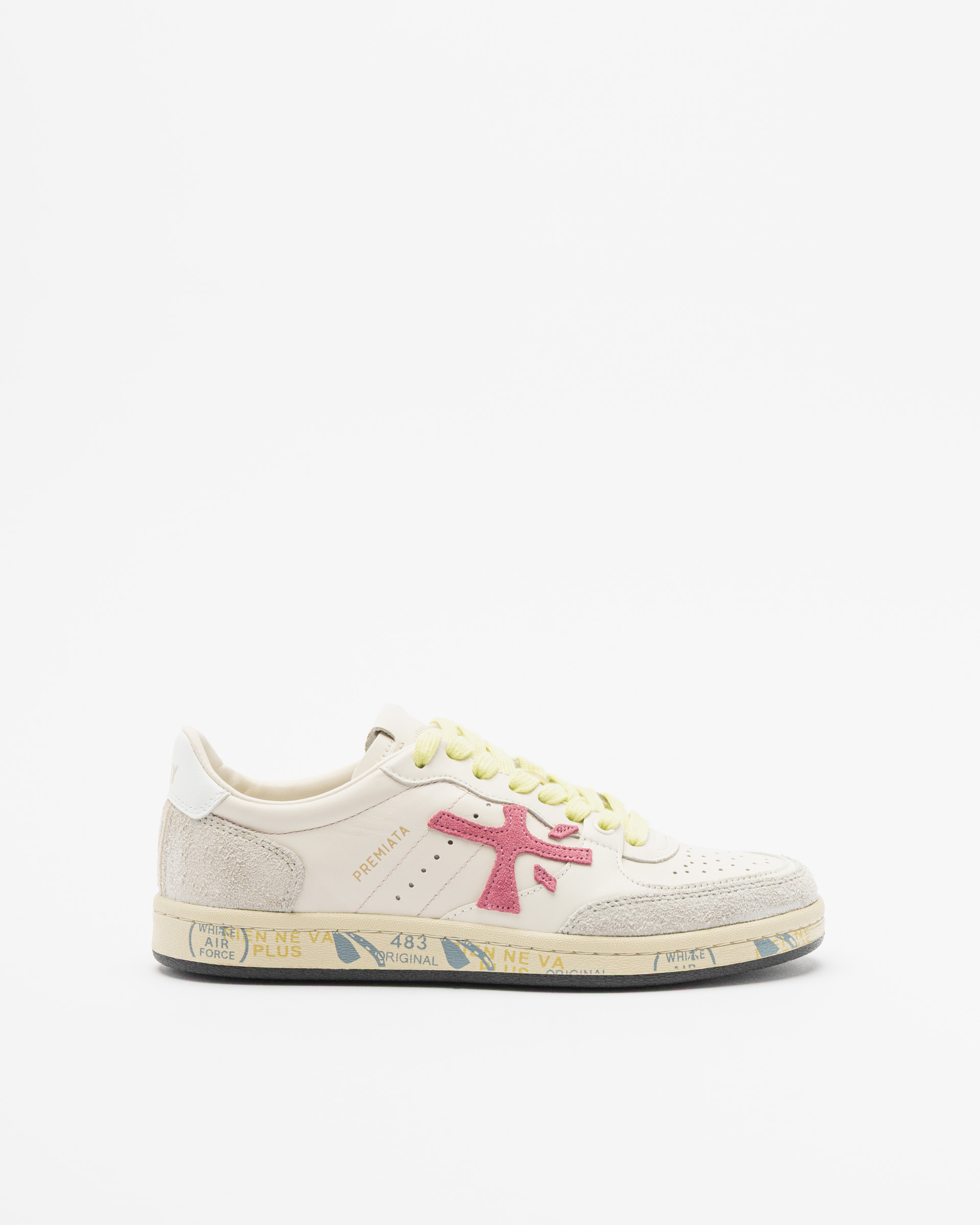 Sapatilhas Premiata BSKTCLAYD 8283 Branco