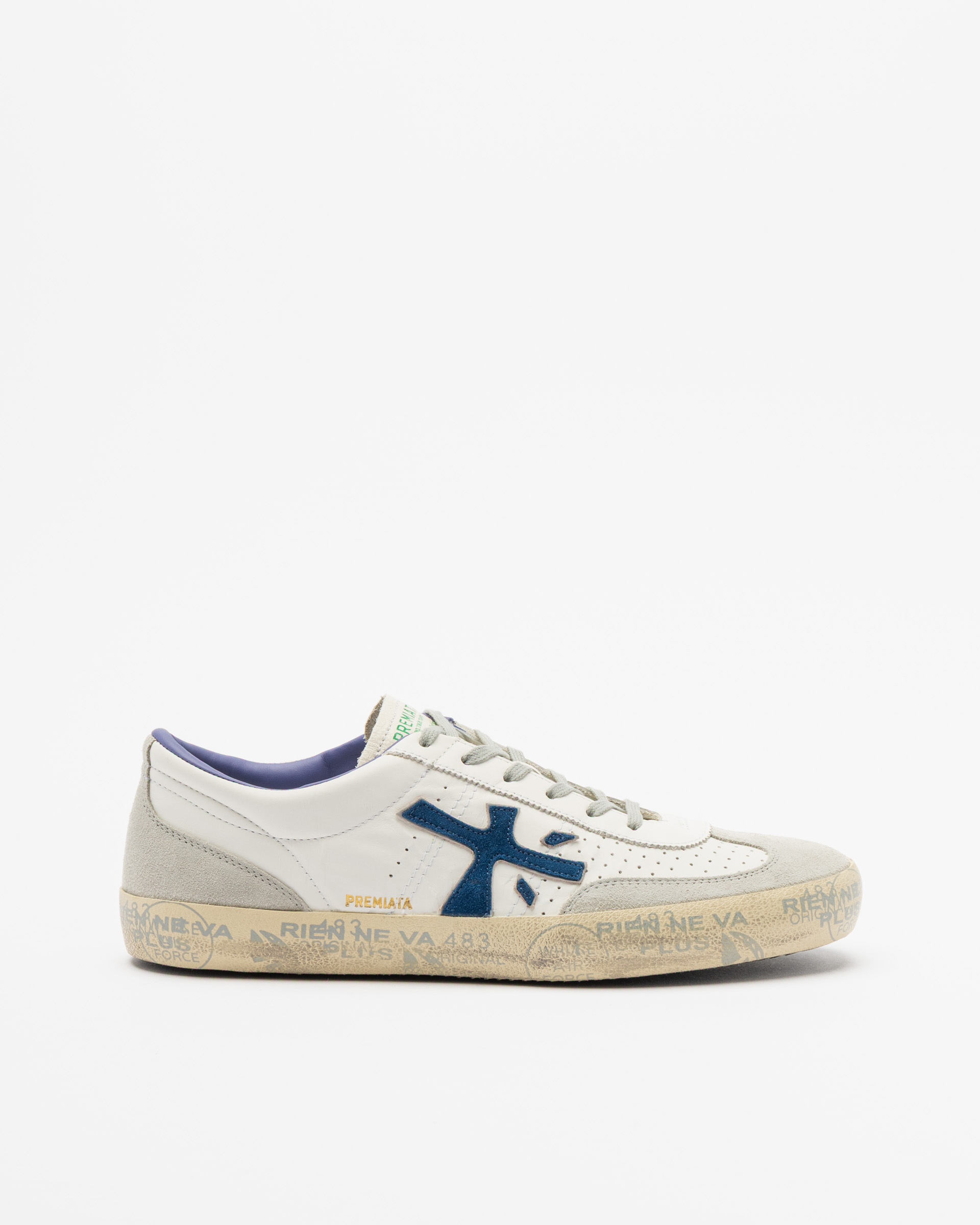 Sapatilhas brancas Premiata DAVID 8092 Branco