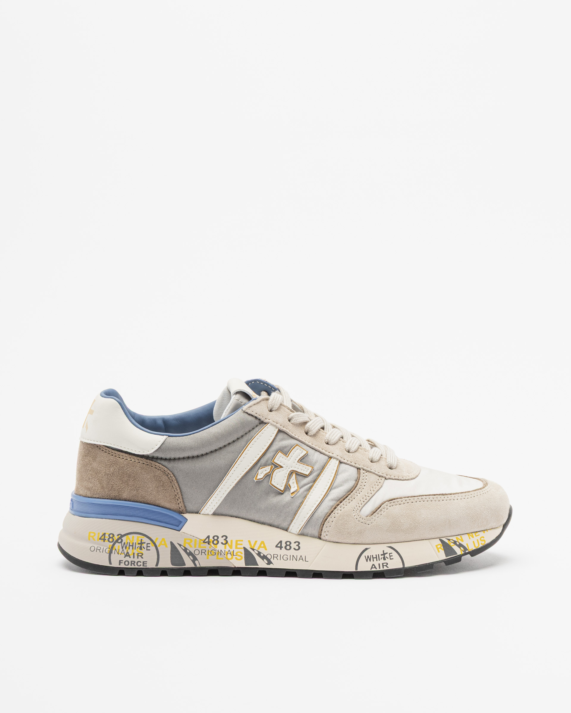 Sapatilhas Premiata LANDER 8010 Cinzento