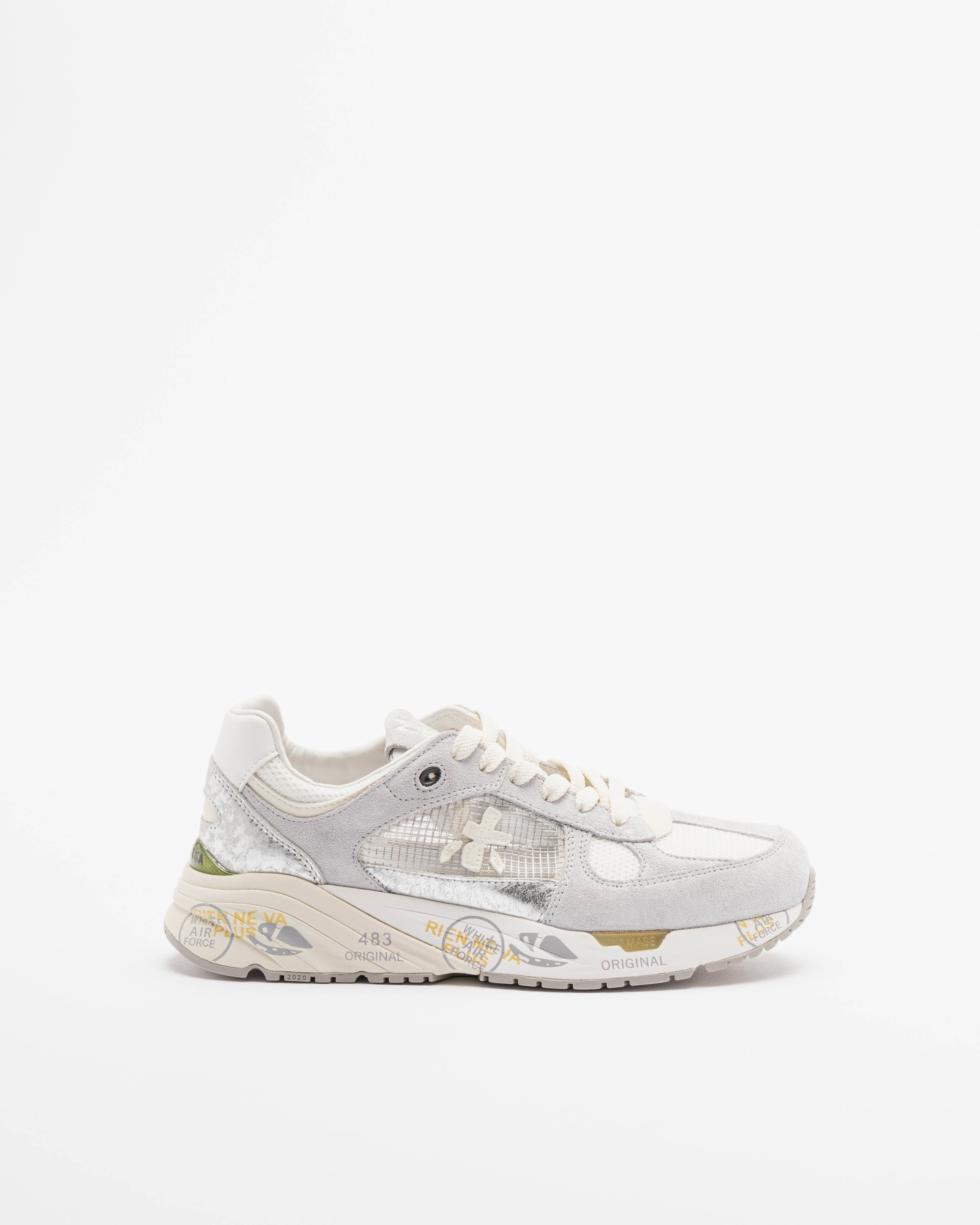Sapatilhas Premiata MASED 7400 Cinzento