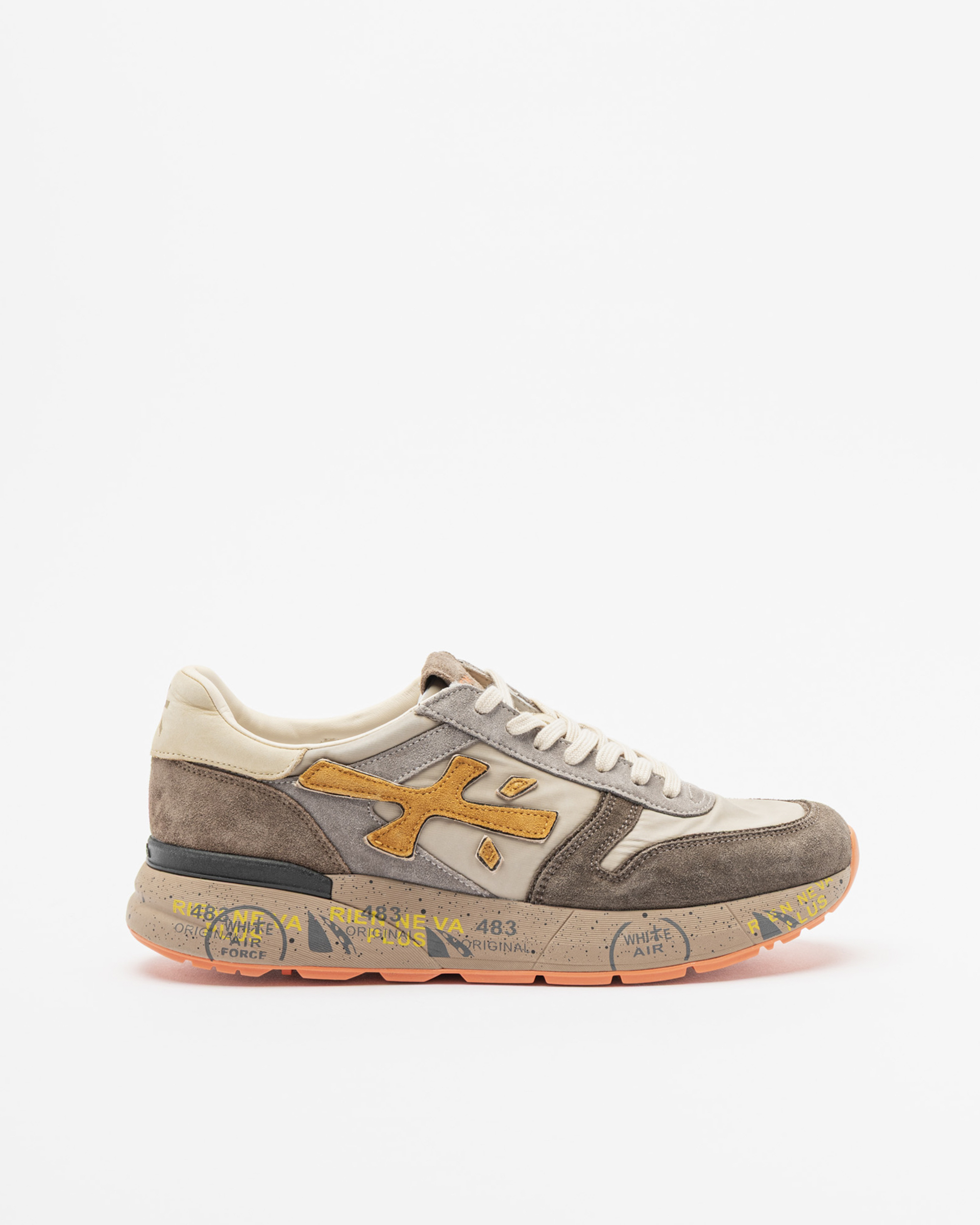 Sapatilhas Premiata MICK 7866 Cinzento
