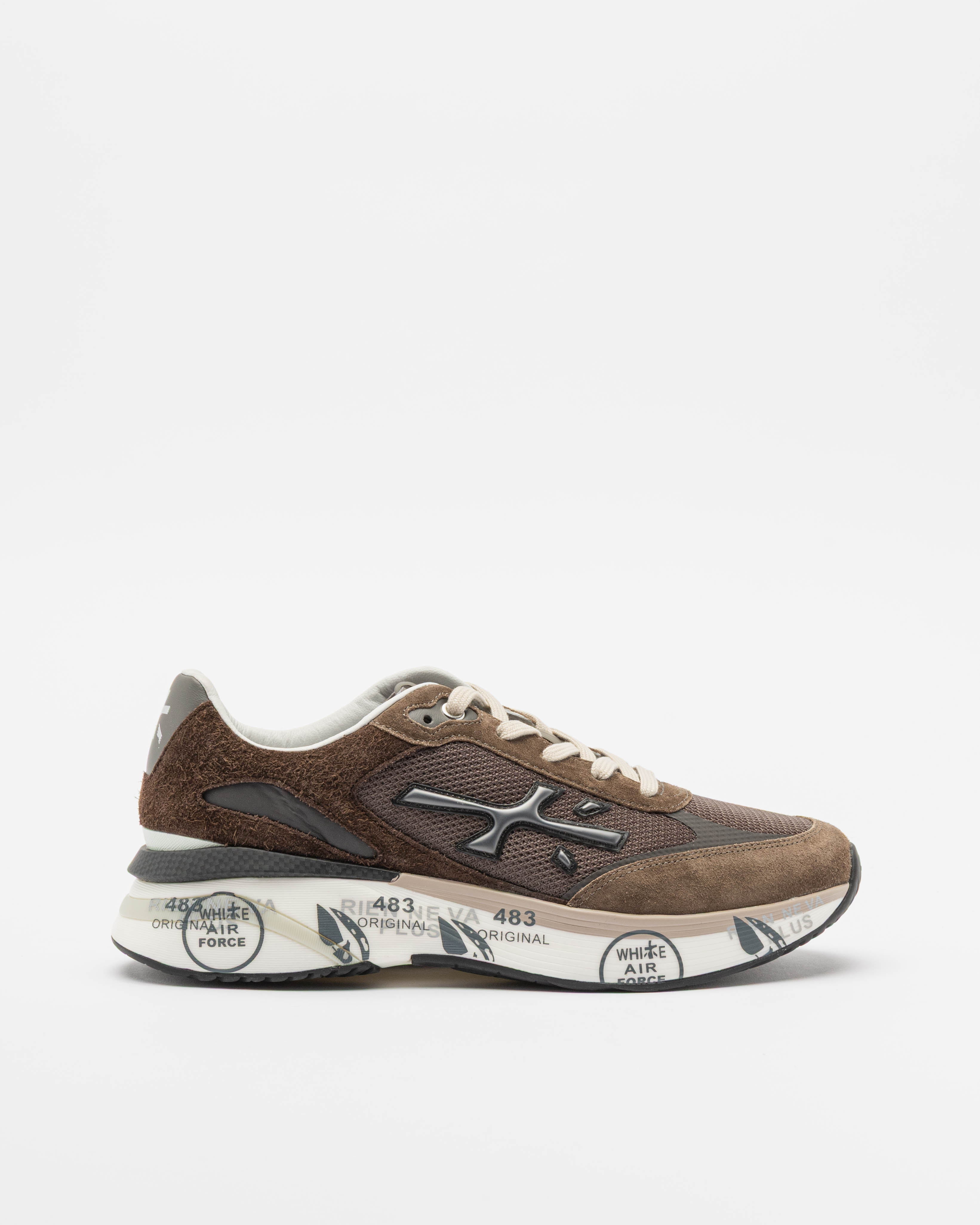 Sapatilhas Premiata Moerun 6446 Castanho