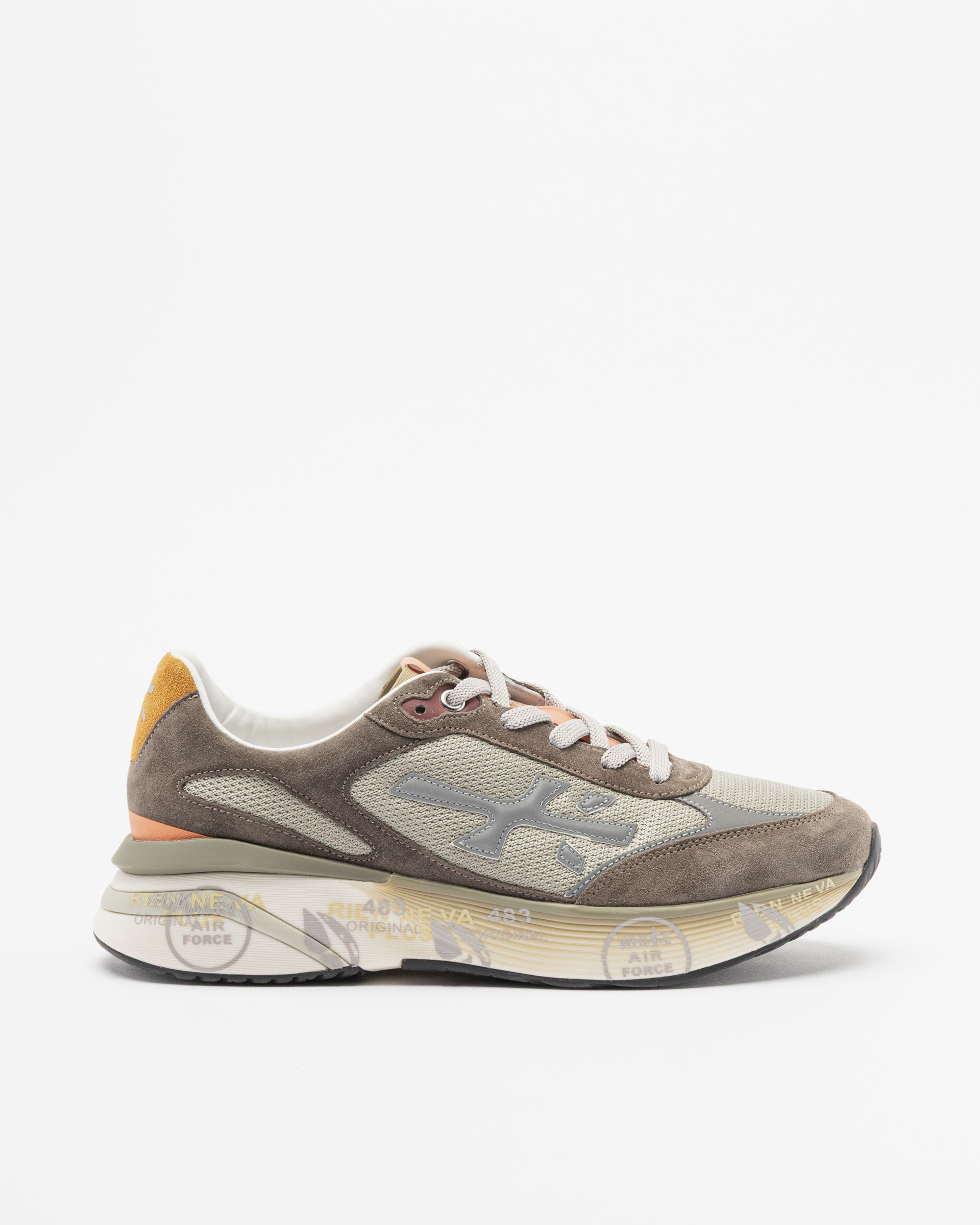 Sapatilhas Premiata MOERUN 7871 Cinzento
