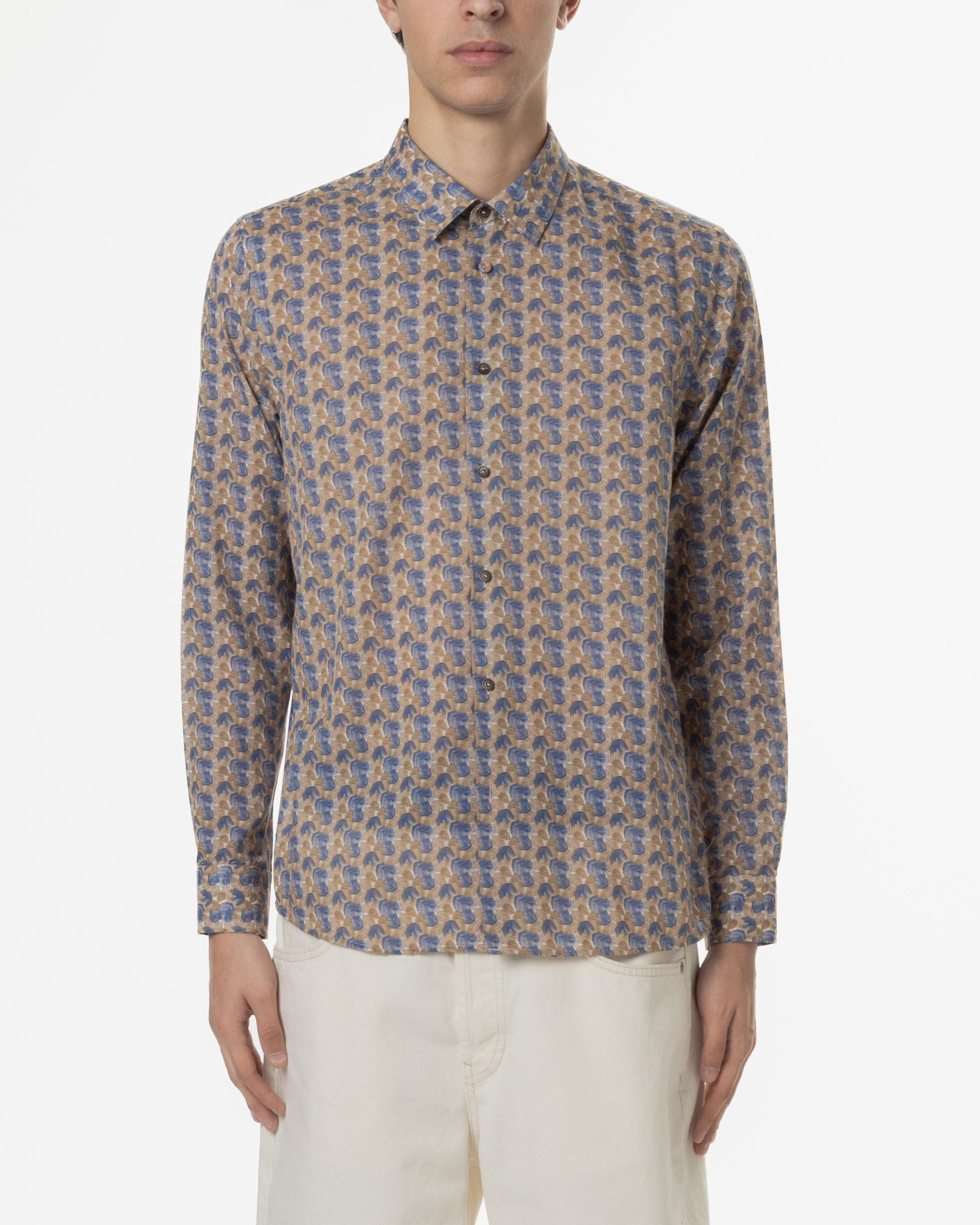 Camisa Seinse CE1024SS Bege