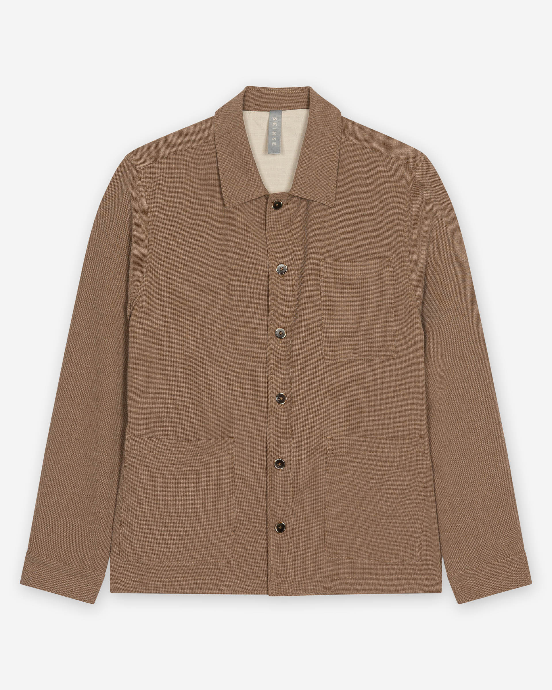 Casaco camiseiro Seinse GBE1121SS Taupe