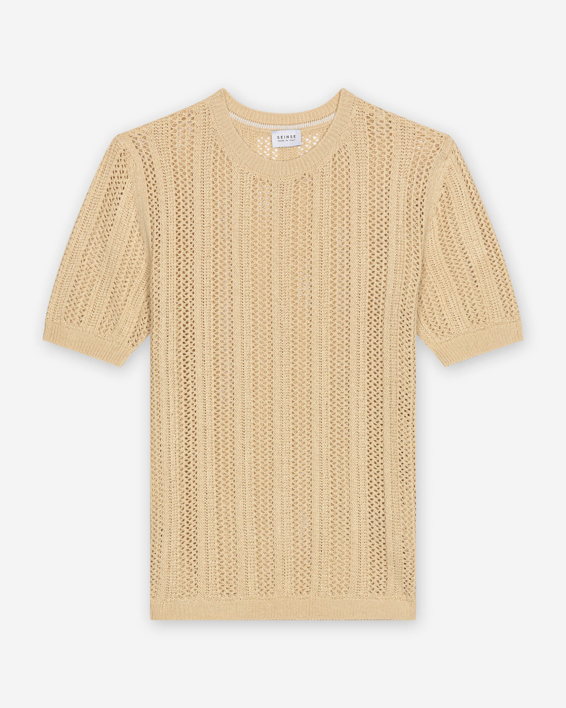 T-shirt Seinse ME3251SS Bege