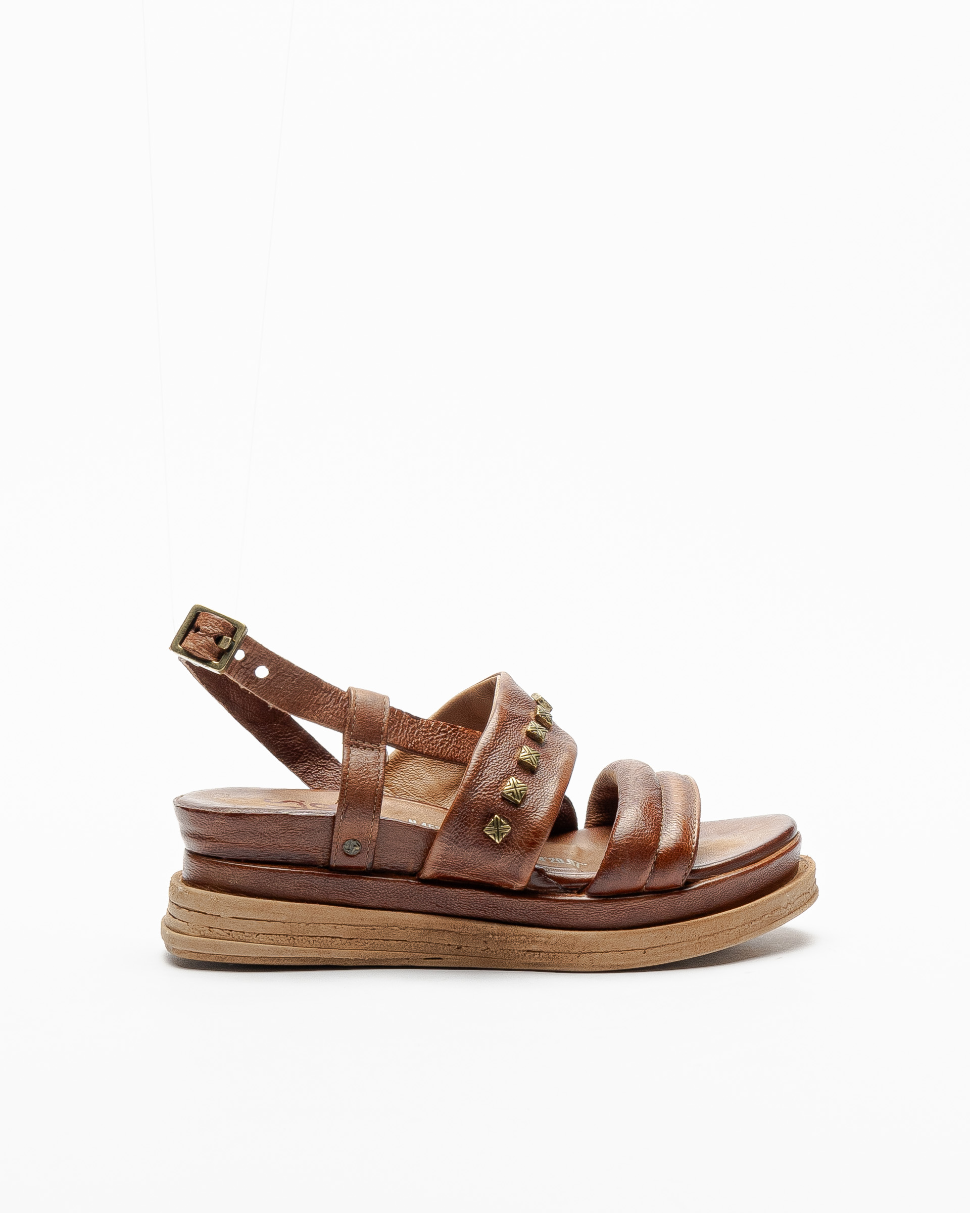 Sandálias A.S.98 A15035 Camel