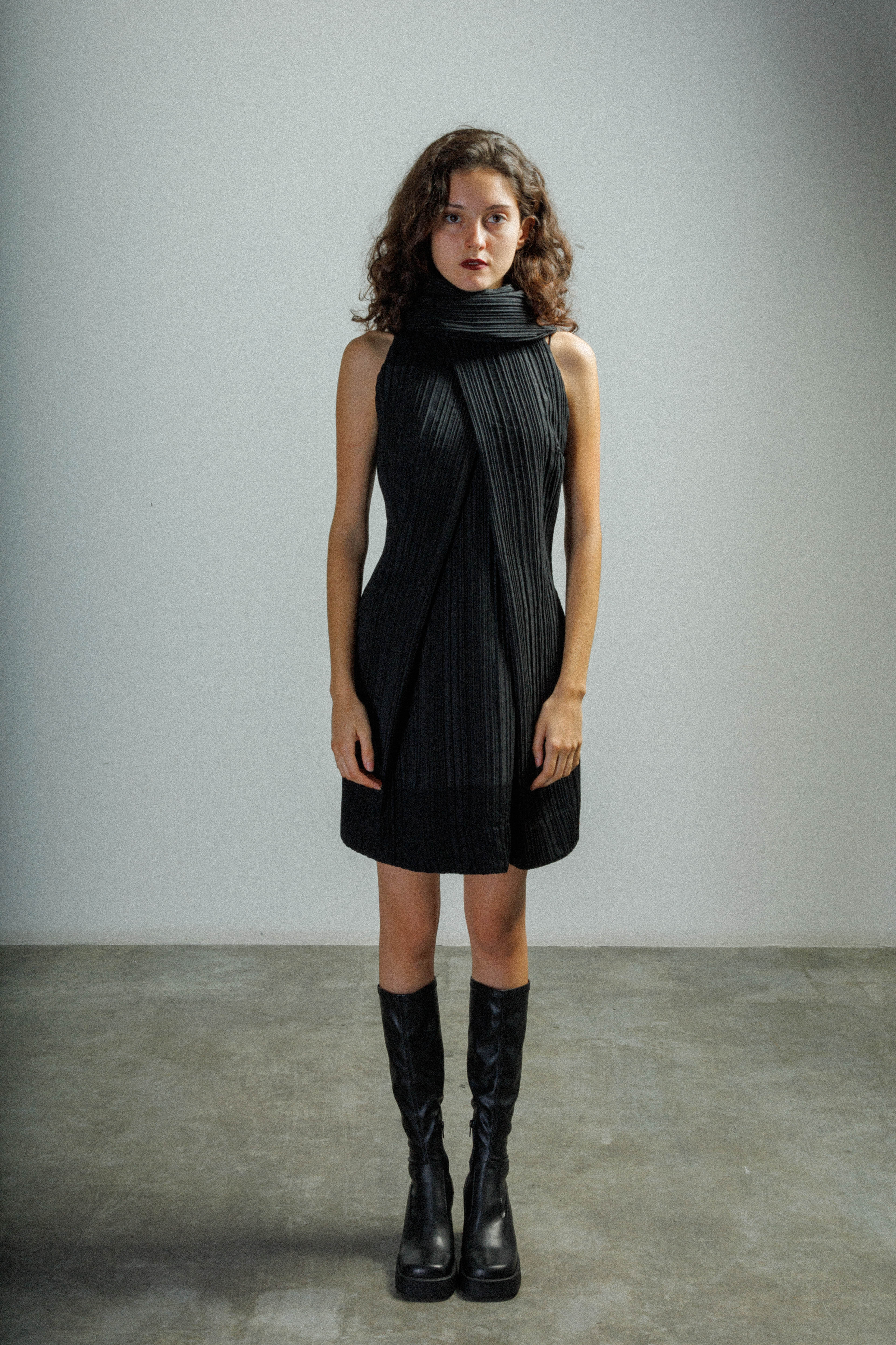 Vestido Malloni M23I40771 Preto
