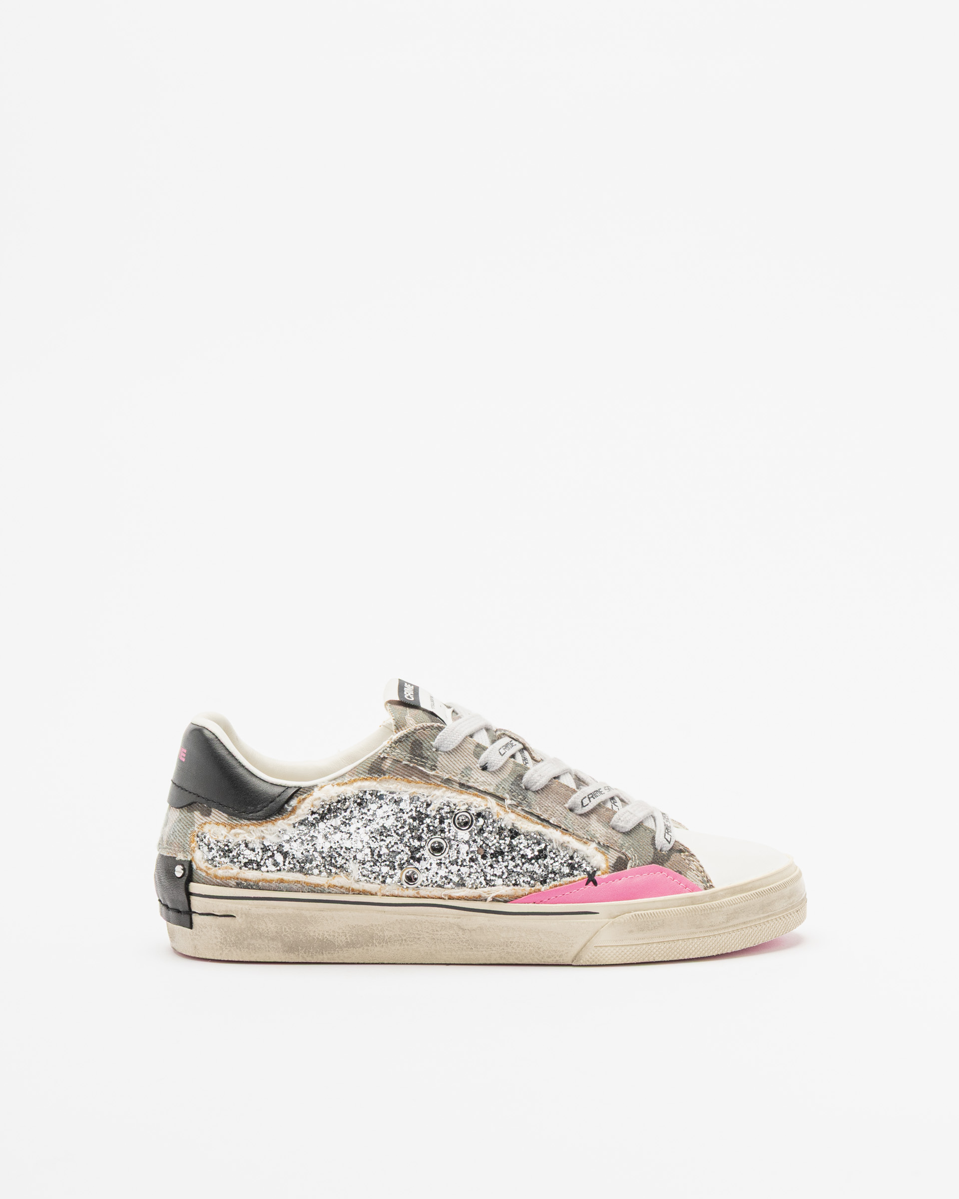 Sapatilhas Crime London Distressed Multicor