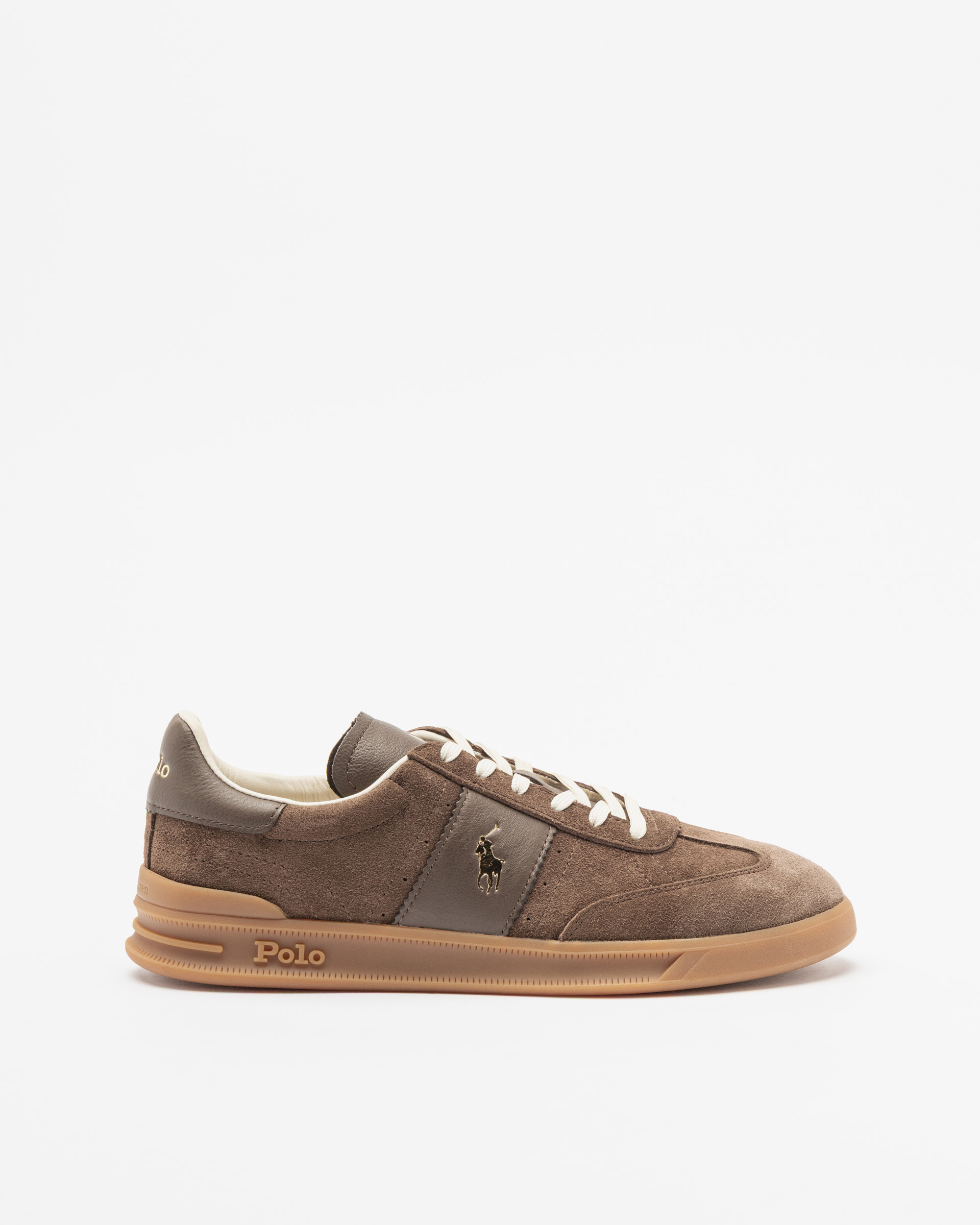 Sapatilhas Polo Ralph Lauren Heritage Aera Castanho