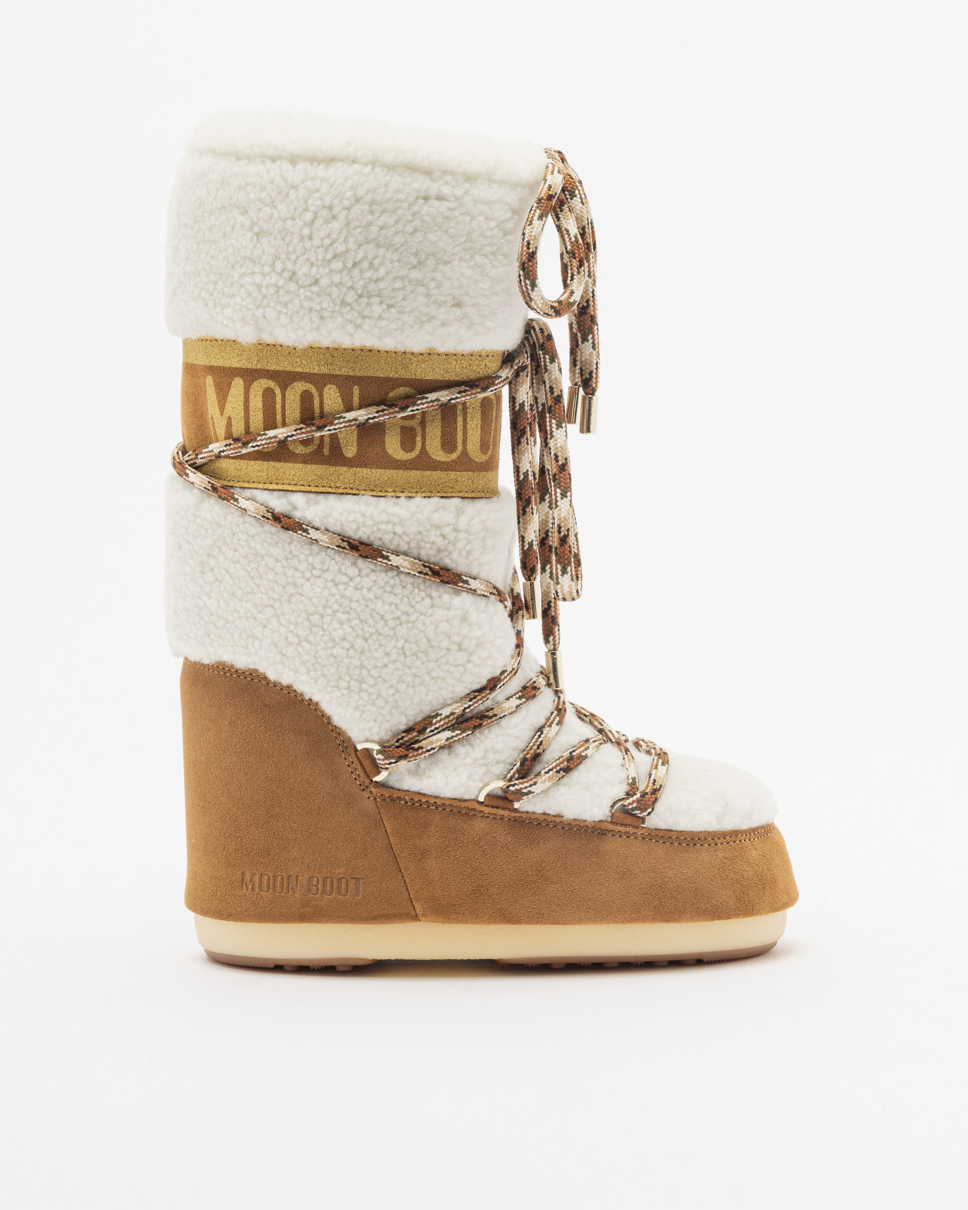 Botas Moon Boot Icon Shearling Camel