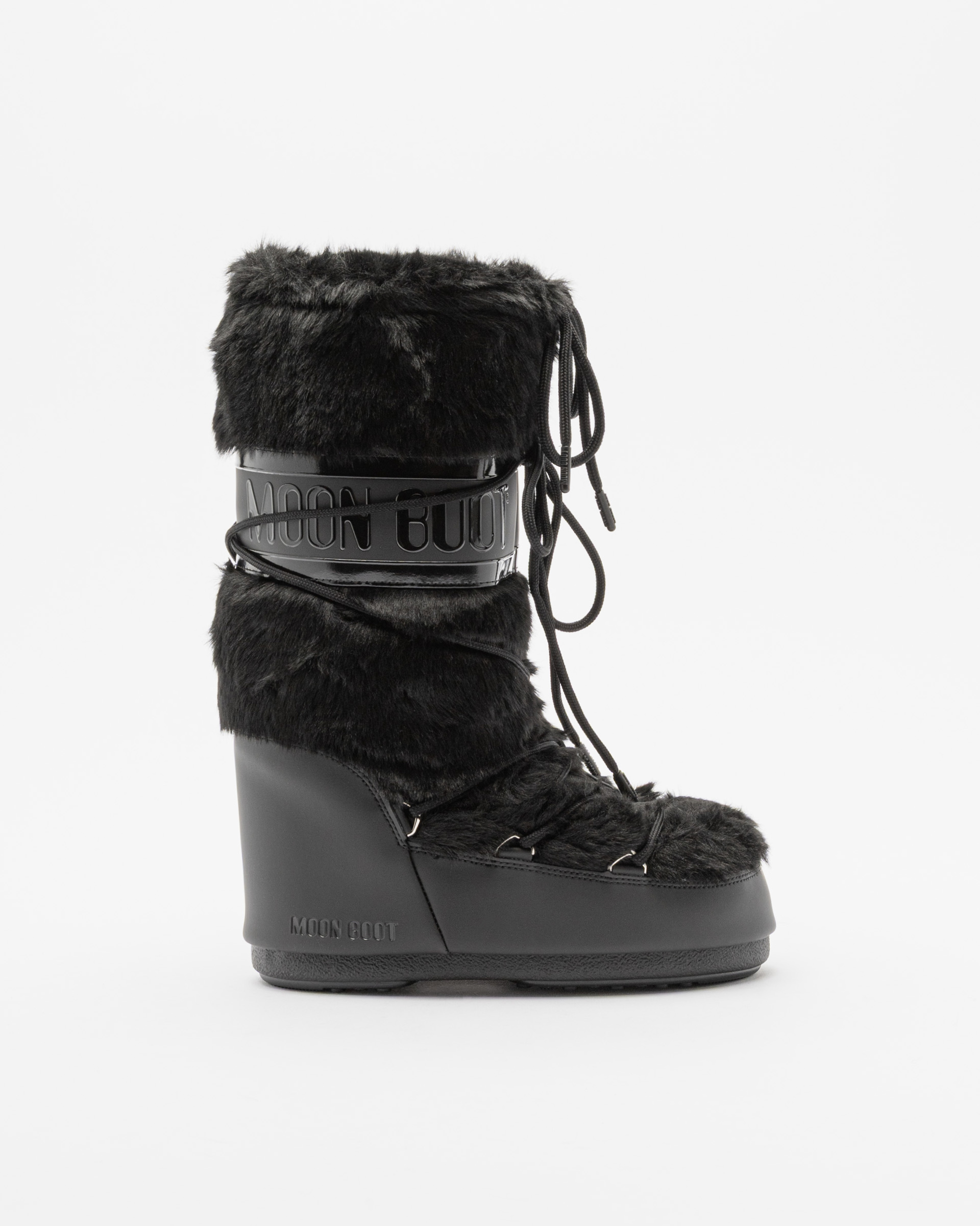 Botas Moon Boot ICON FAUX FUR Preto