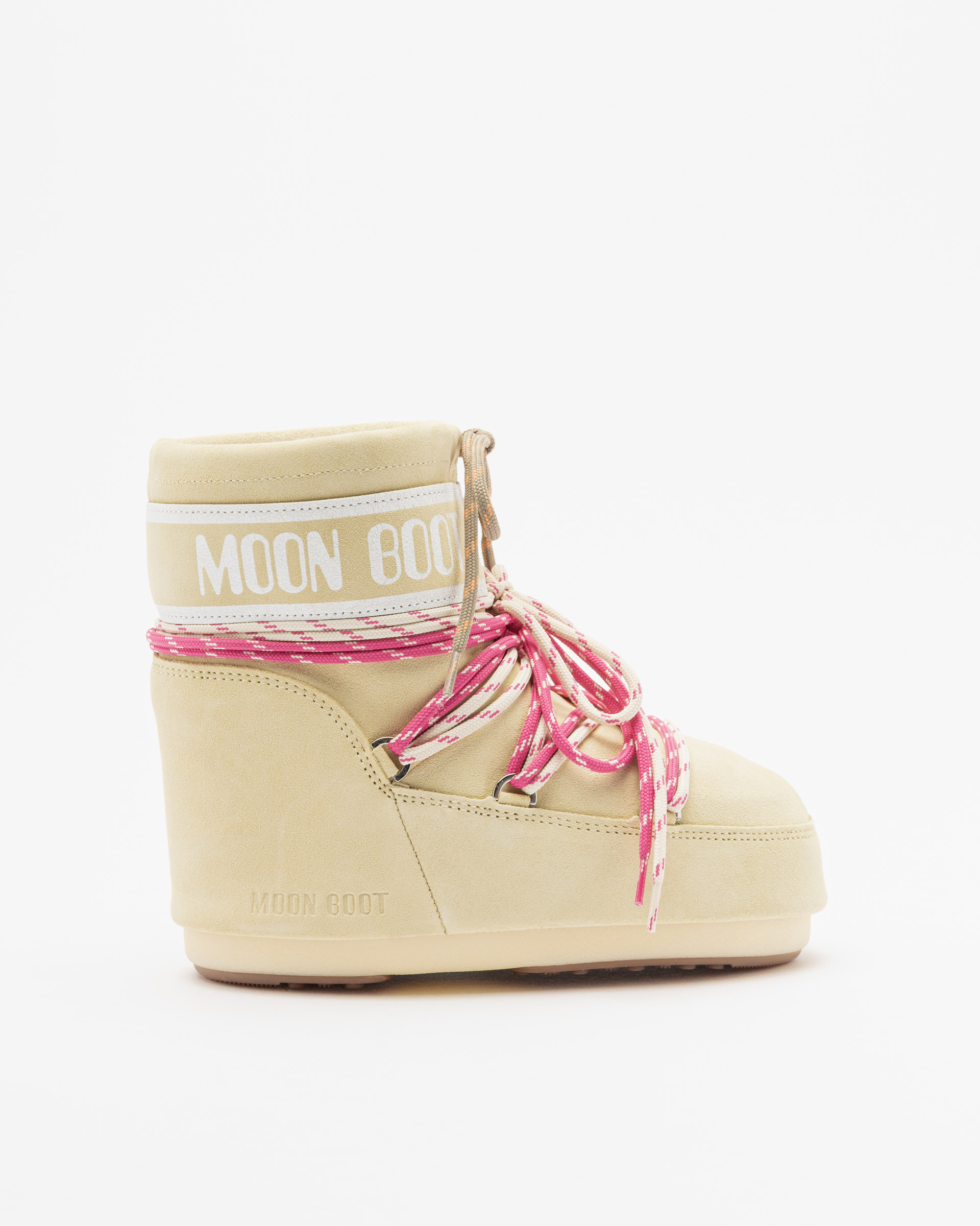 Botas Moon Boot ICON LOW SUEDE LACES Amarelo