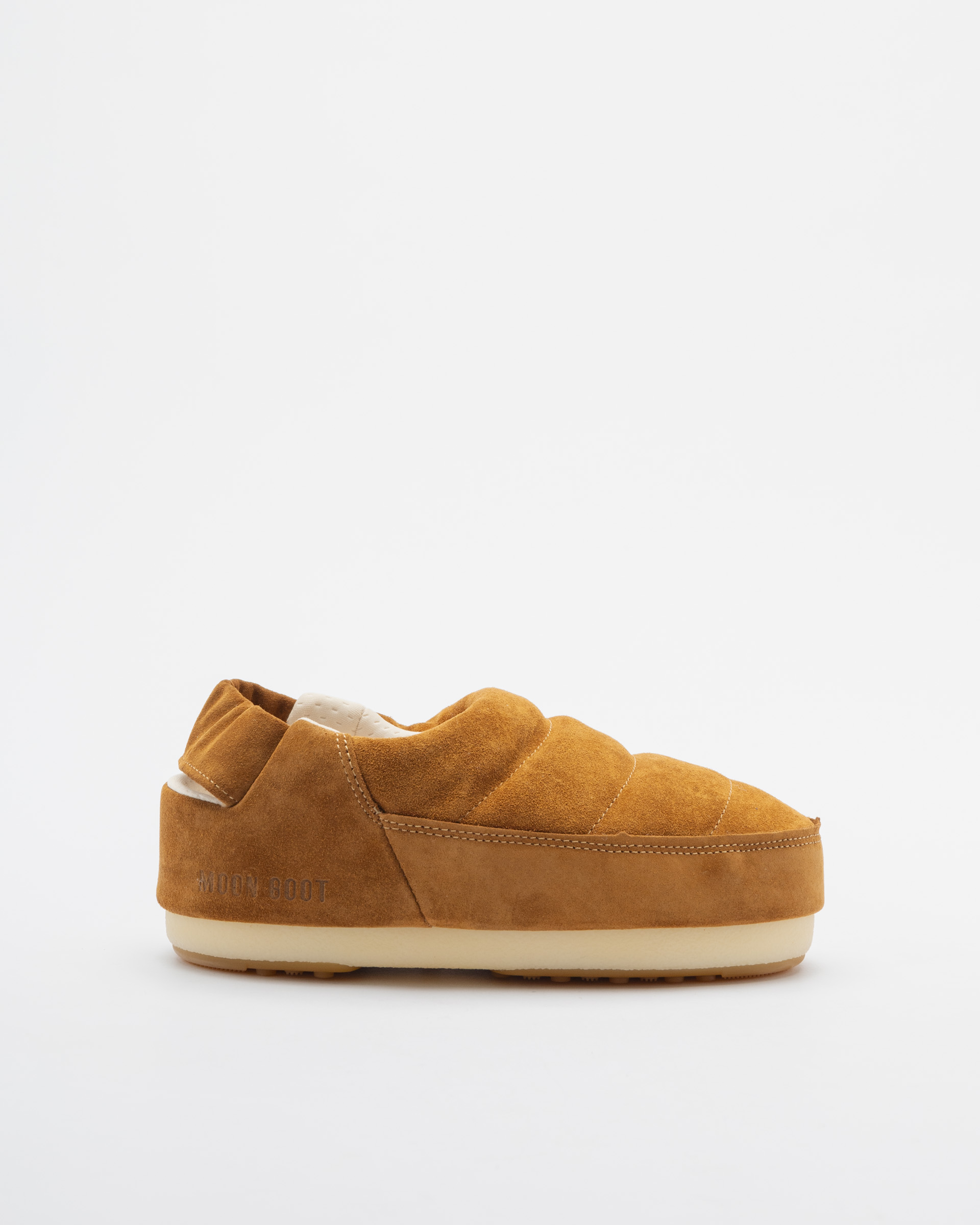 Sandálias Moon Boot Band Suede Camel