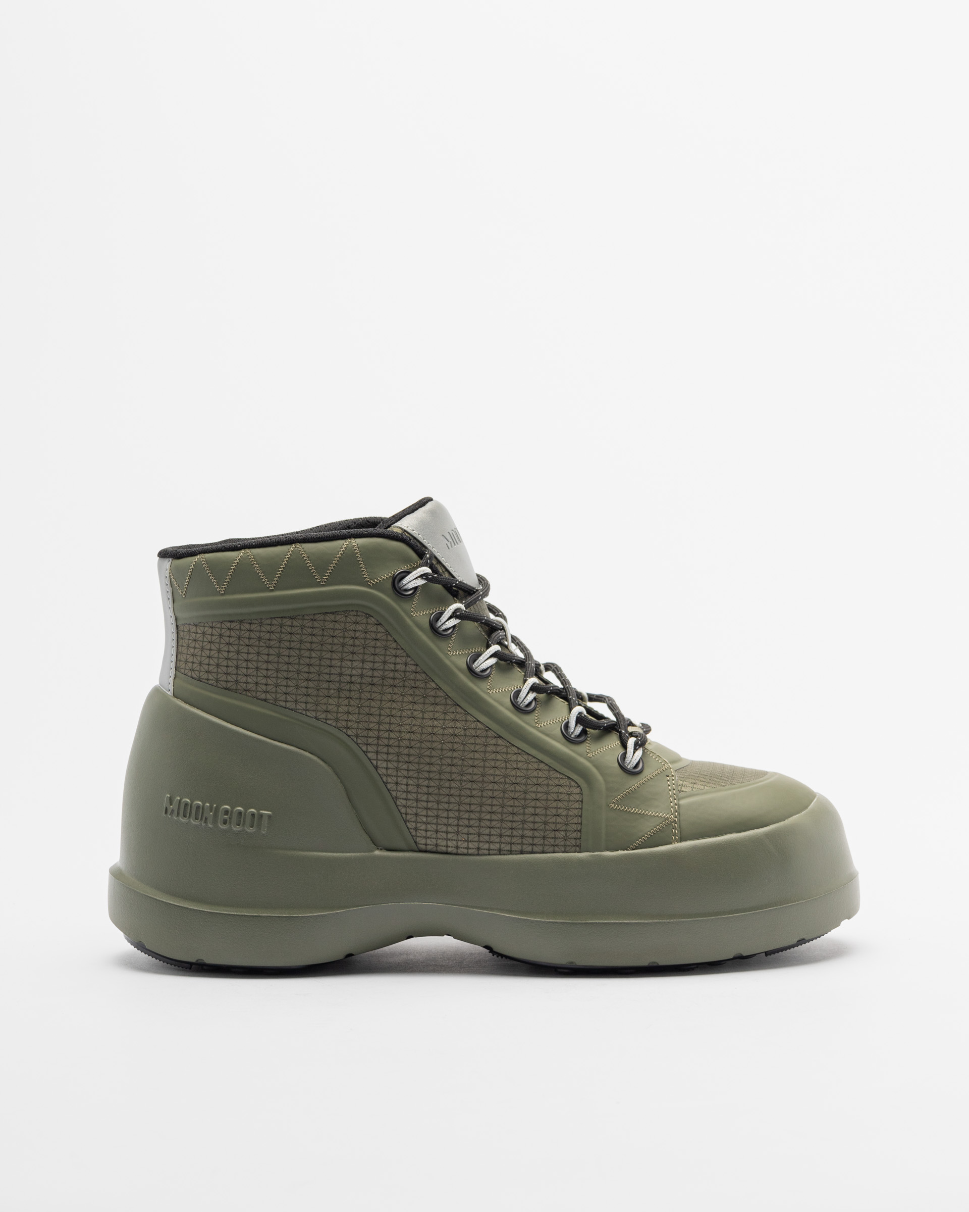 Botins Moon Boot Luna Trek Mid Nylon Verde