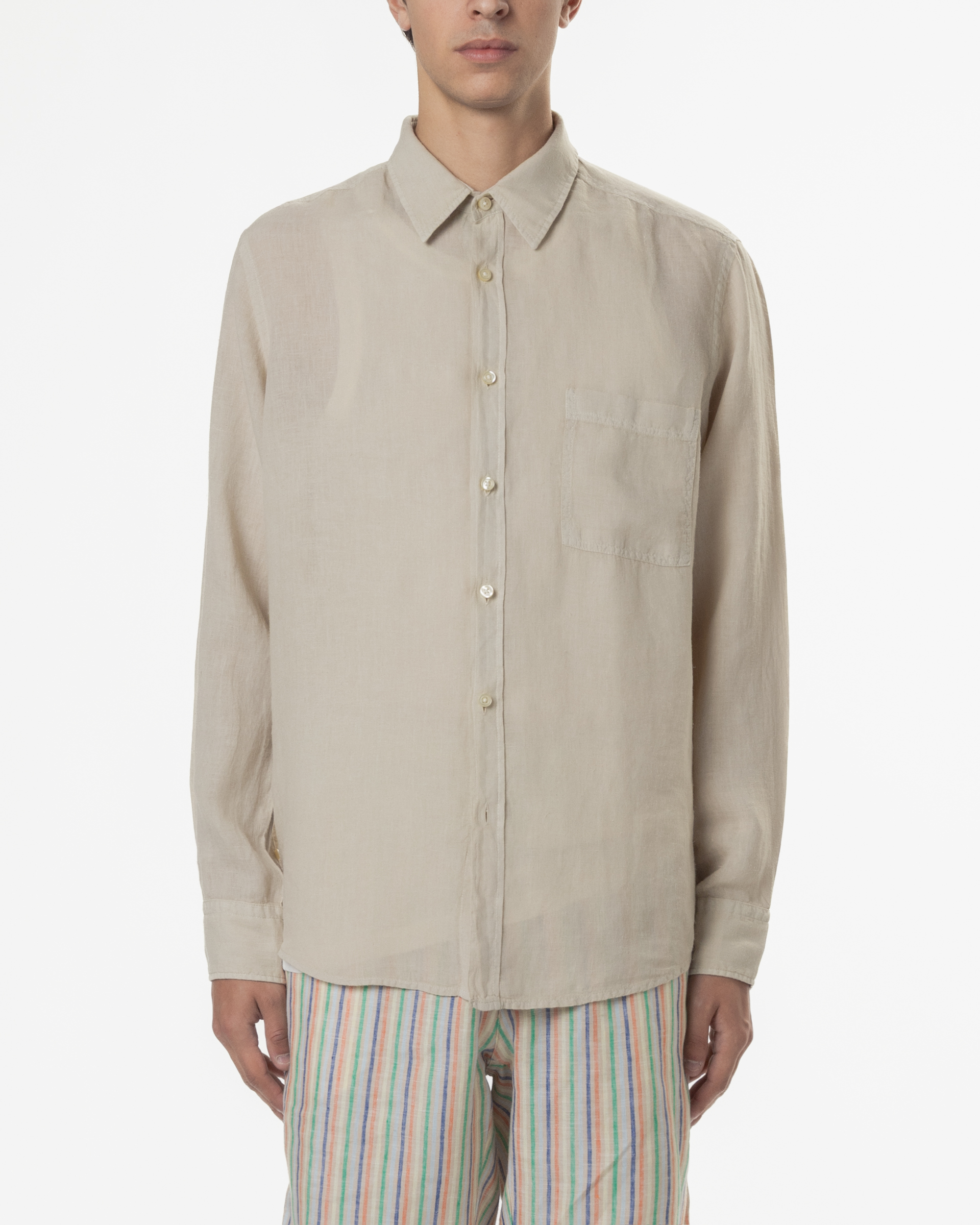 Camisa Boss 50537381 Bege
