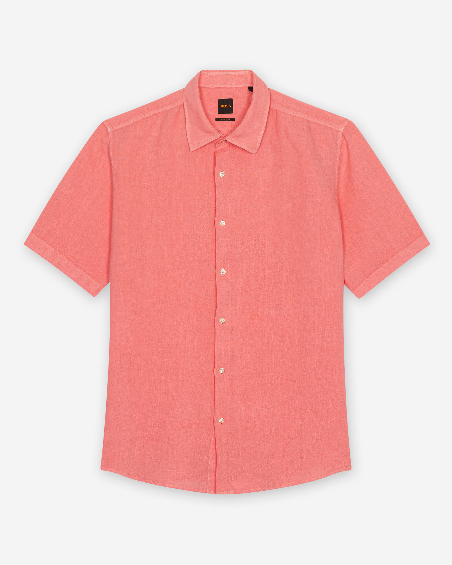 Camisa manga curta Boss Rash 2 M Coral