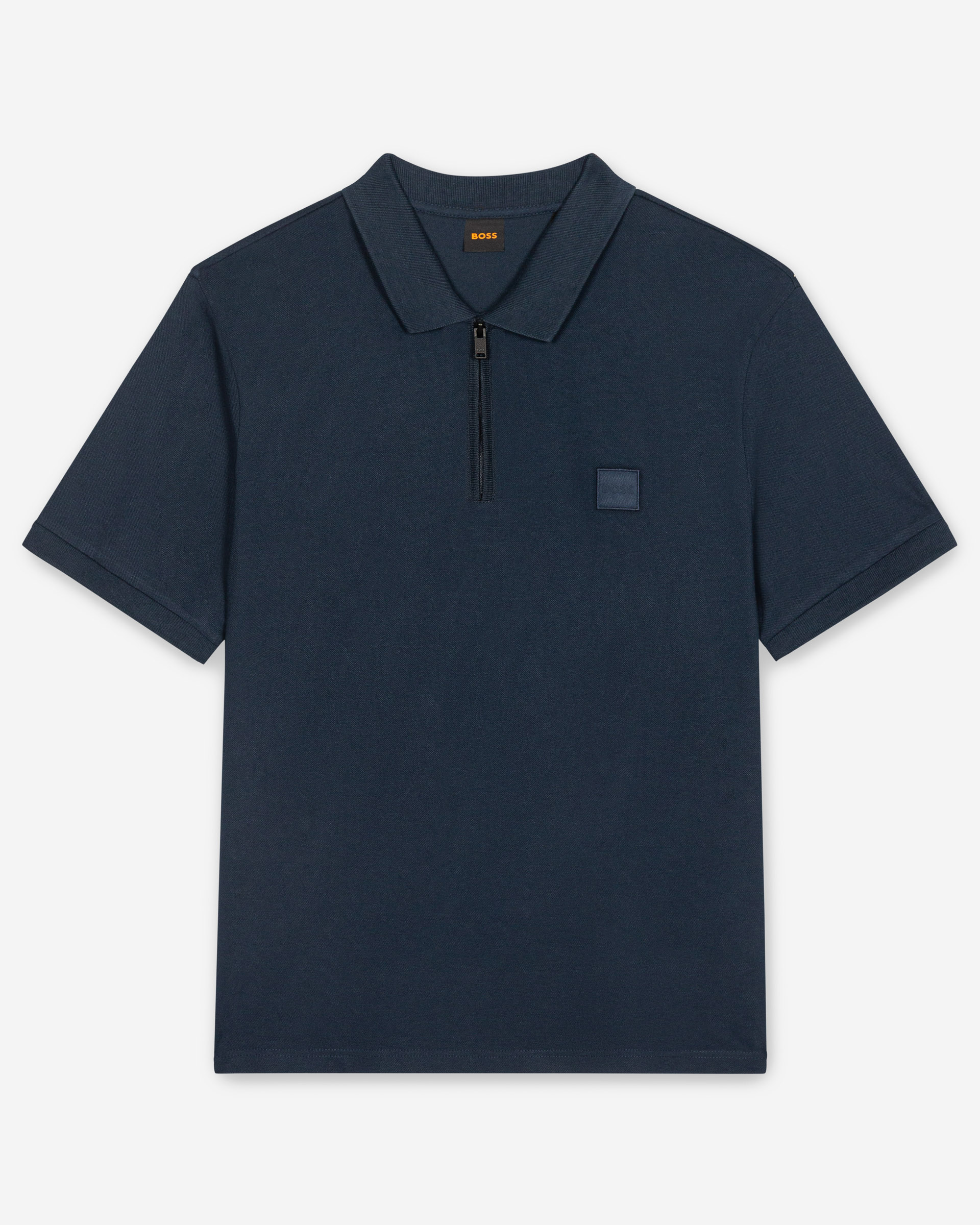 Polo Boss Passerzip Azul