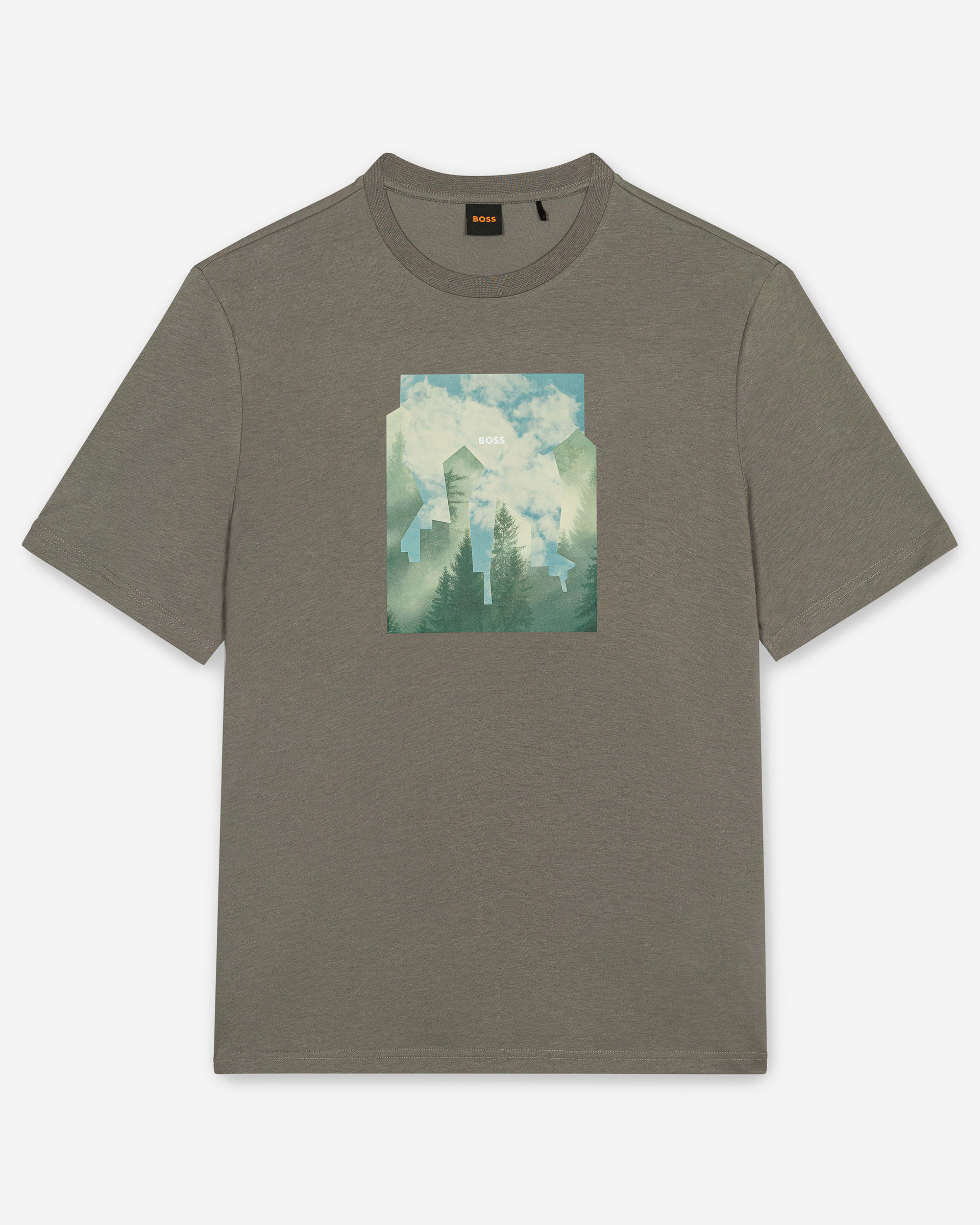 T-shirt Boss Cover Verde