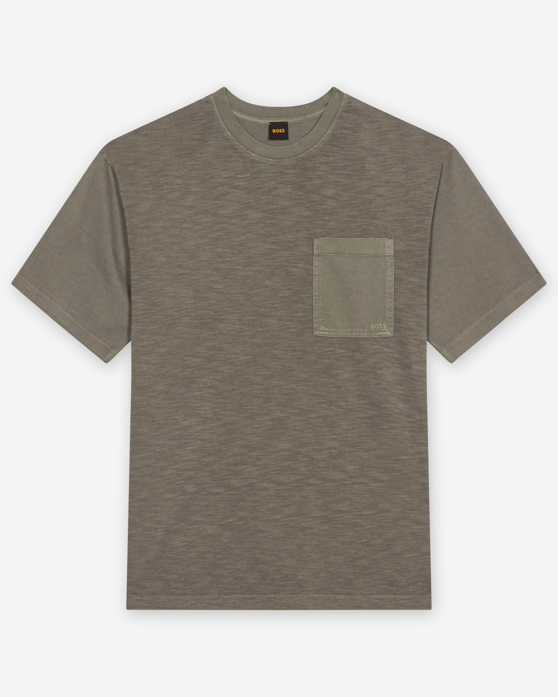 T-shirt Boss Laser Cinzento