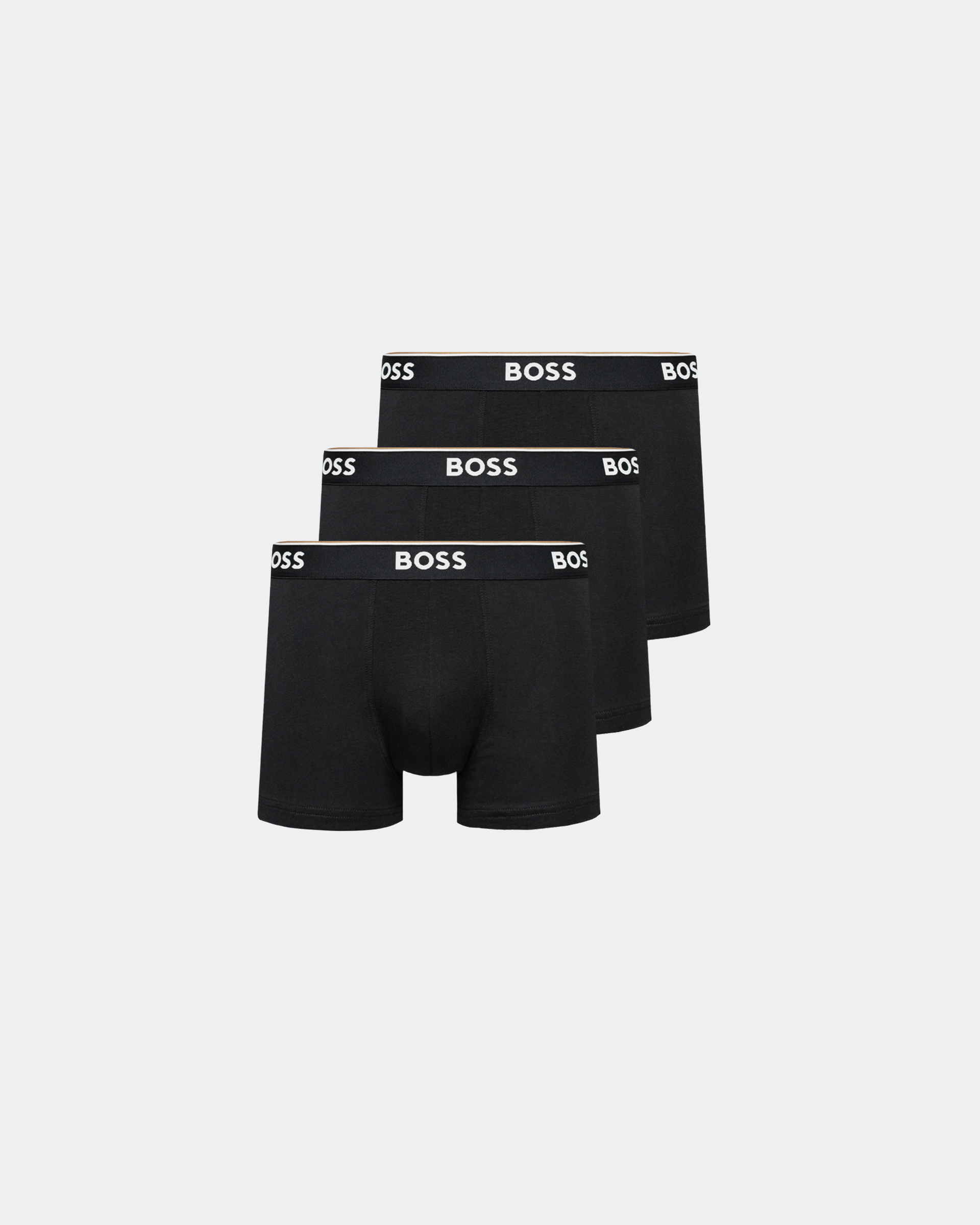 Pack 3 Boxers Boss Power Preto