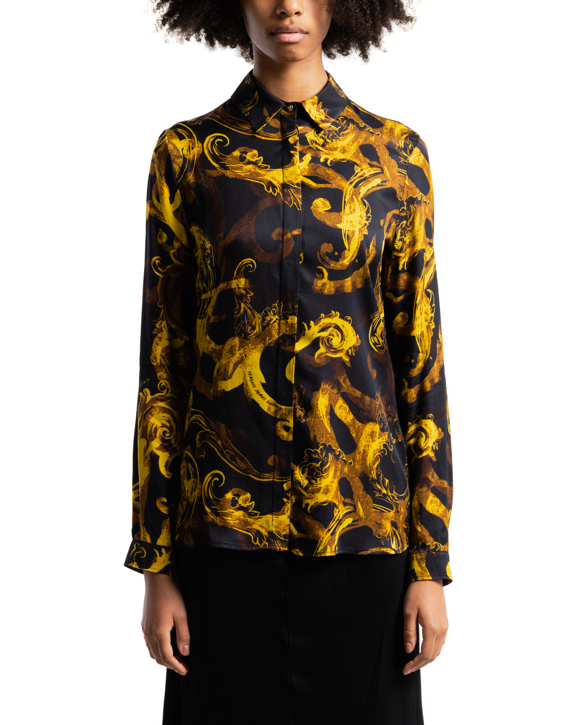 Camisa Versace Jeans Couture 76HAL201 Preto