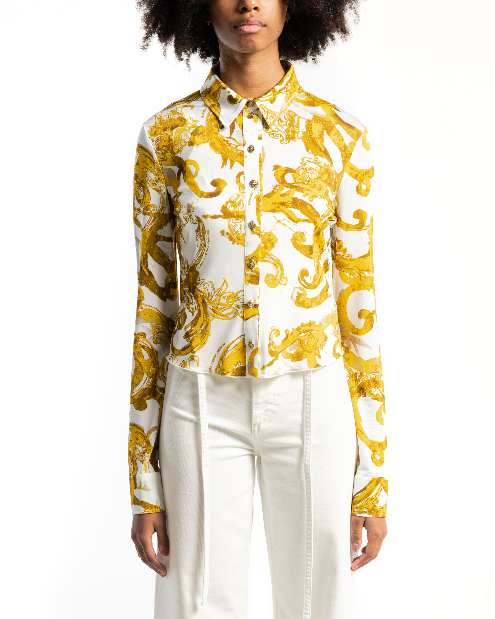 Camisa Versace Jeans Couture 76HAL213 Branco