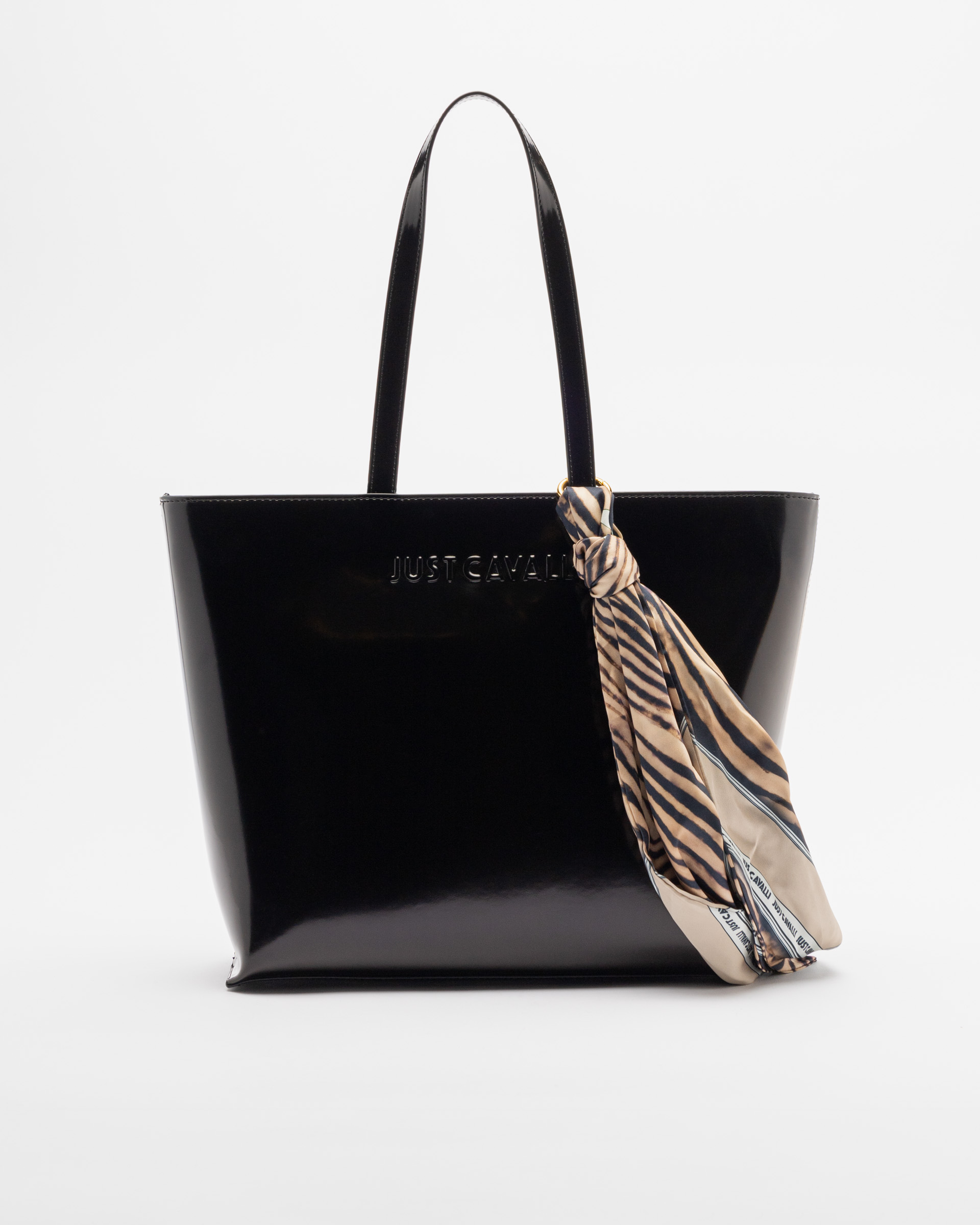 Mala shopper Just Cavalli 78RA4BH5 Preto