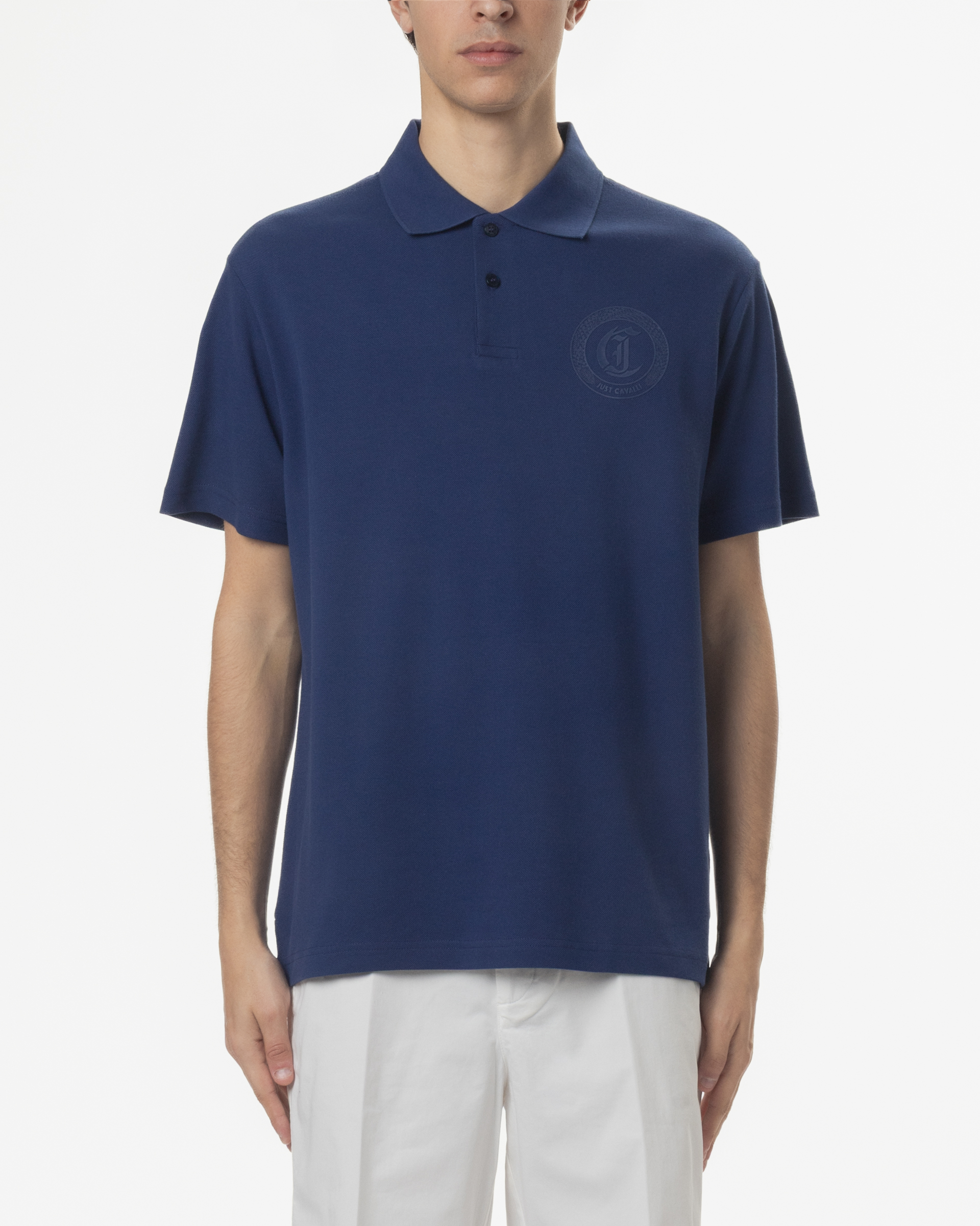 Polo Just Cavalli 78OAGT01 Azul