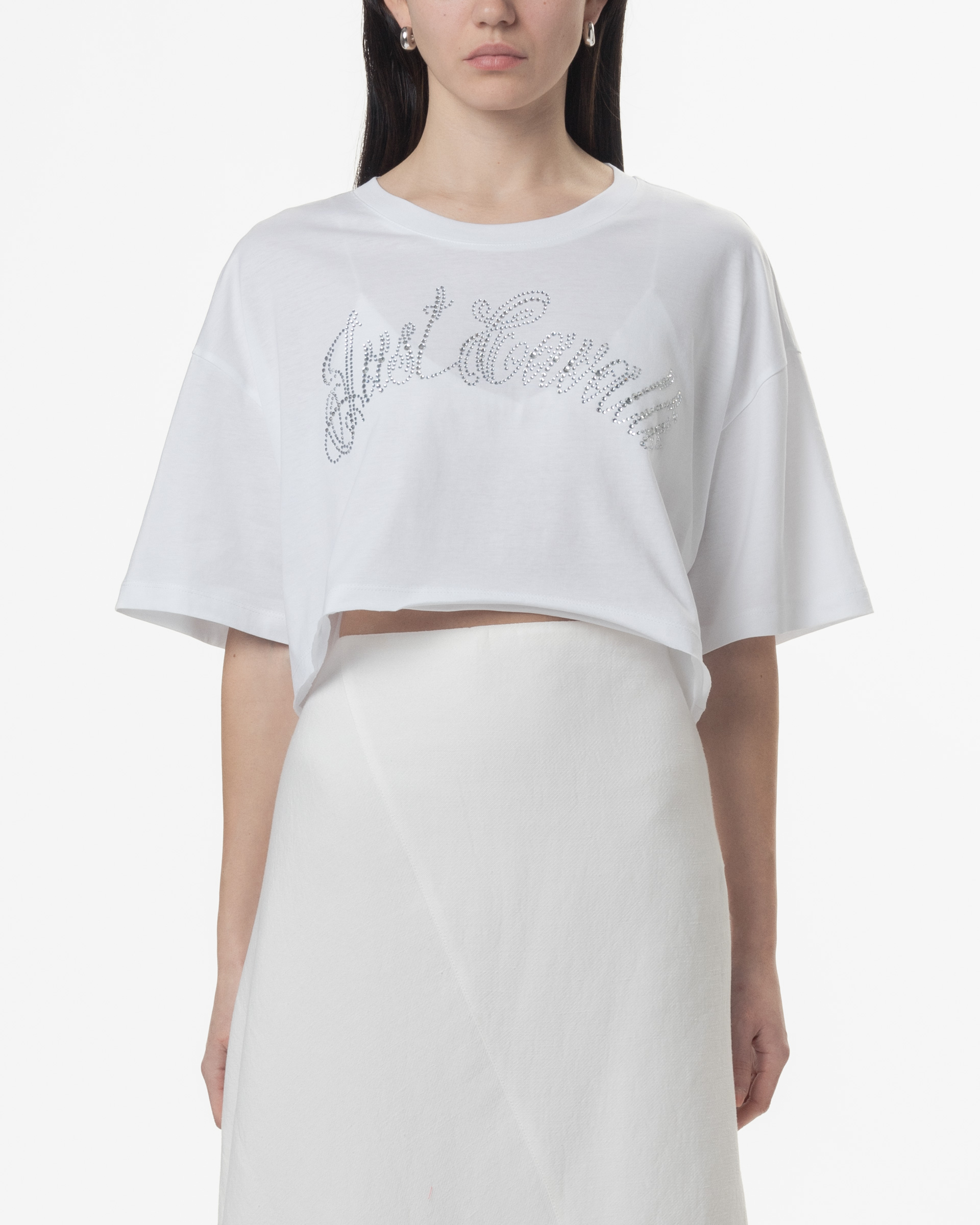 T-shirt Just Cavalli 78PAHE08 Branco