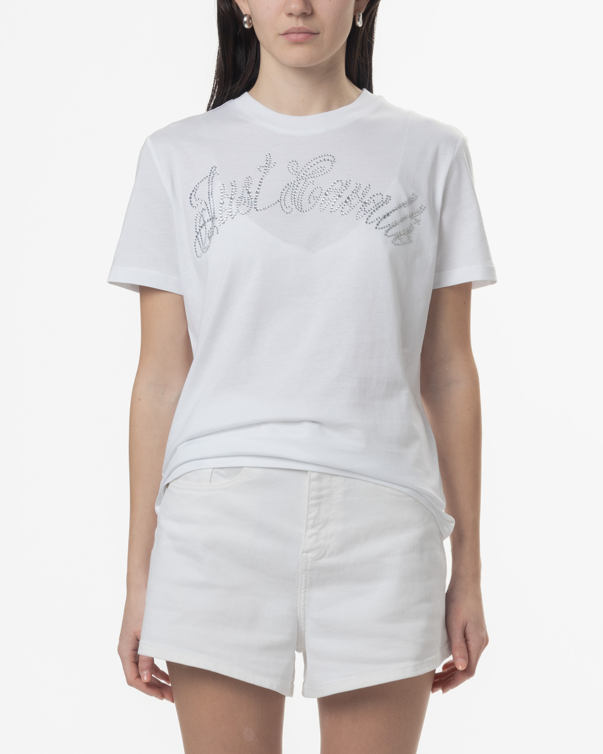 T-shirt Just Cavalli 78PAHE09 Branco