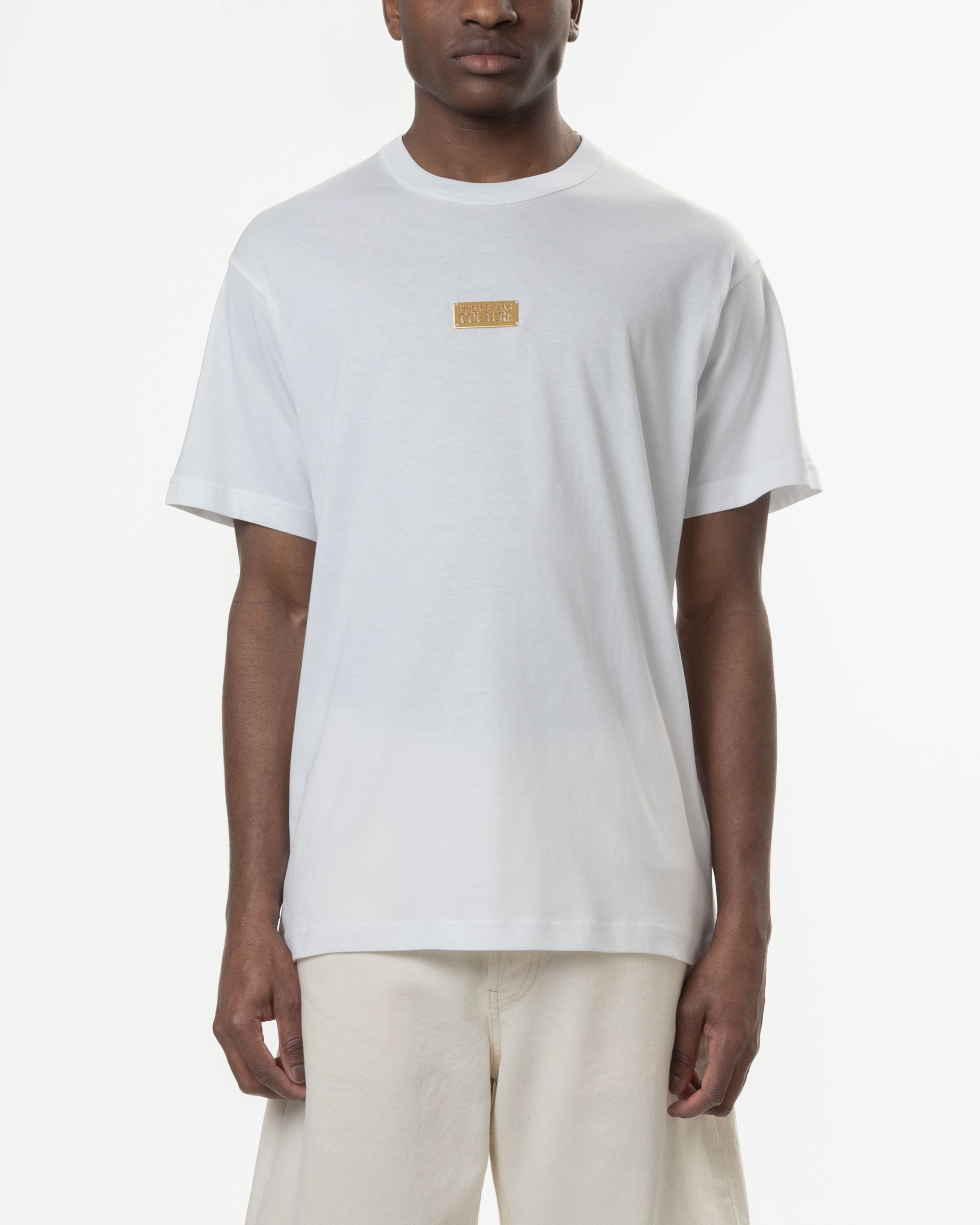 T-shirt Versace Jeans Couture 78GAHT08 Branco