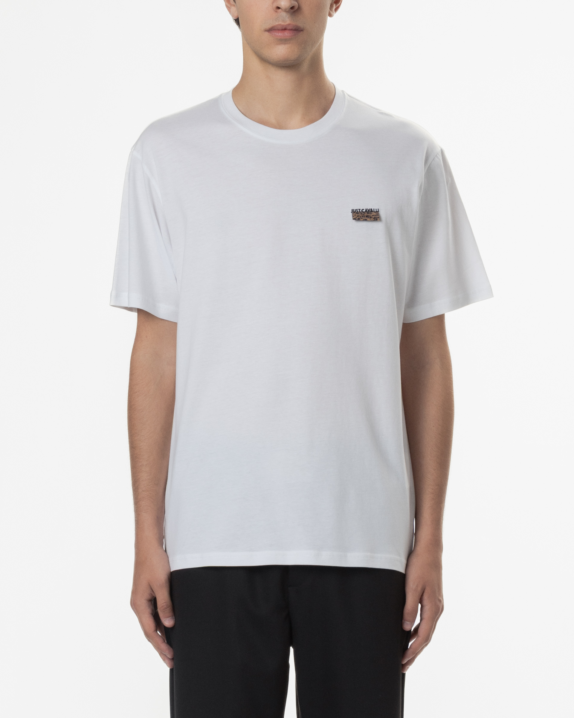 T-shirt Just Cavalli 78OAHE11 Branco