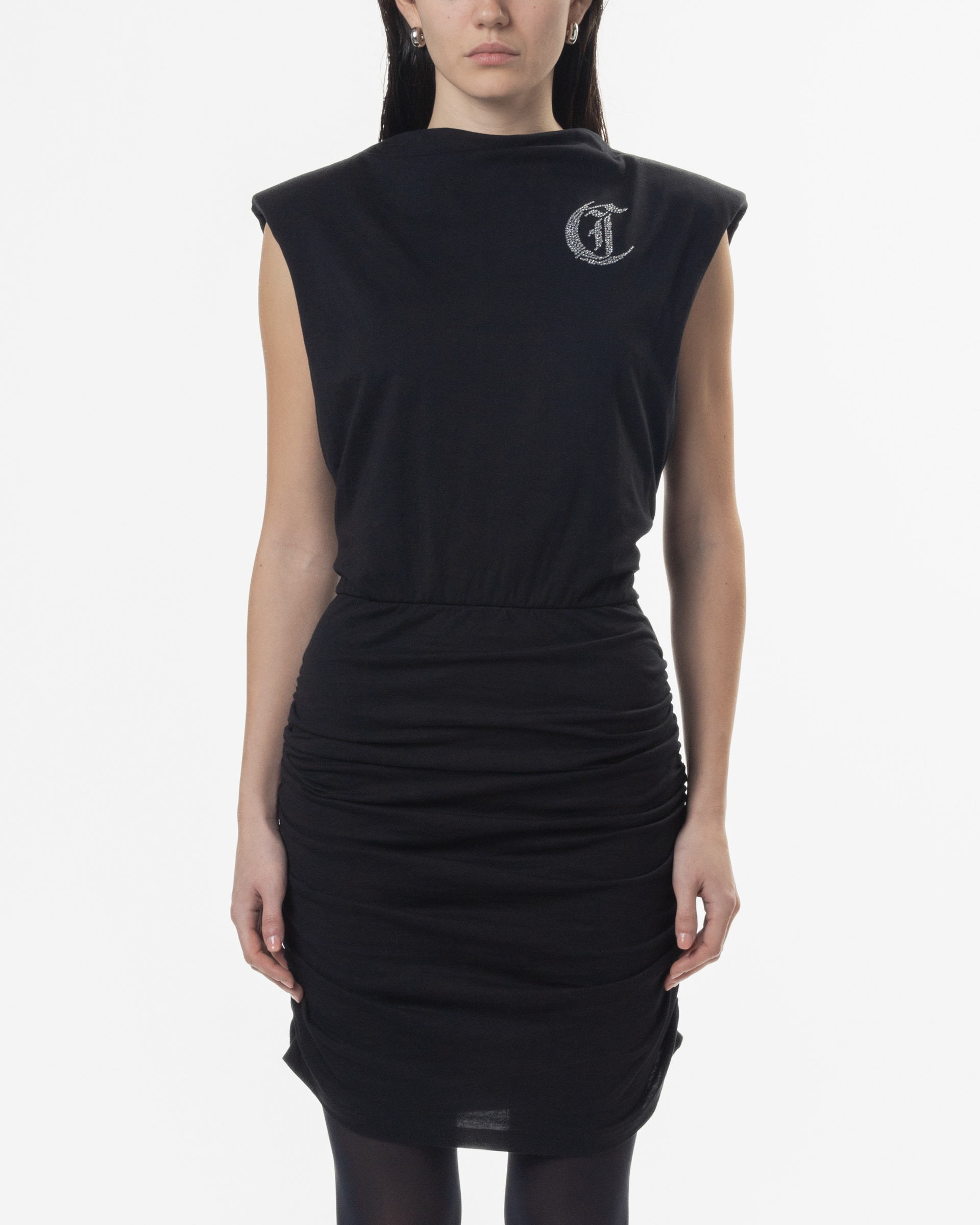 Vestido Just Cavalli 78PAOE11 Preto