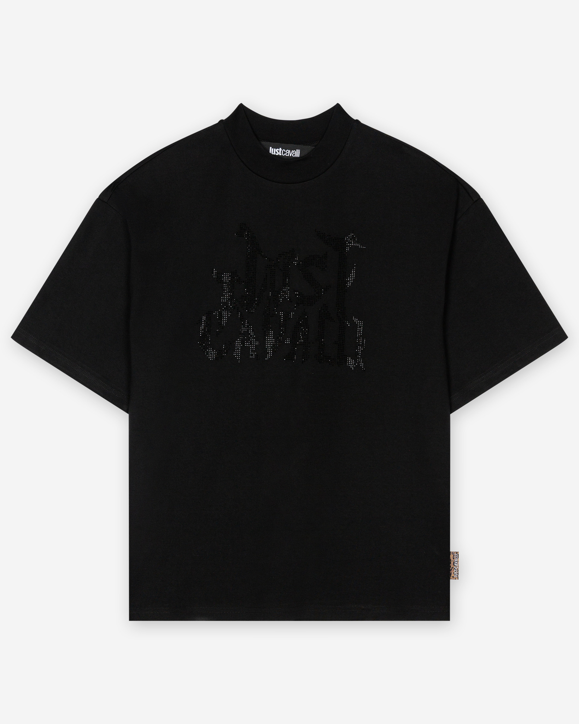 T-shirt Just Cavalli 79PAHE12 Preto