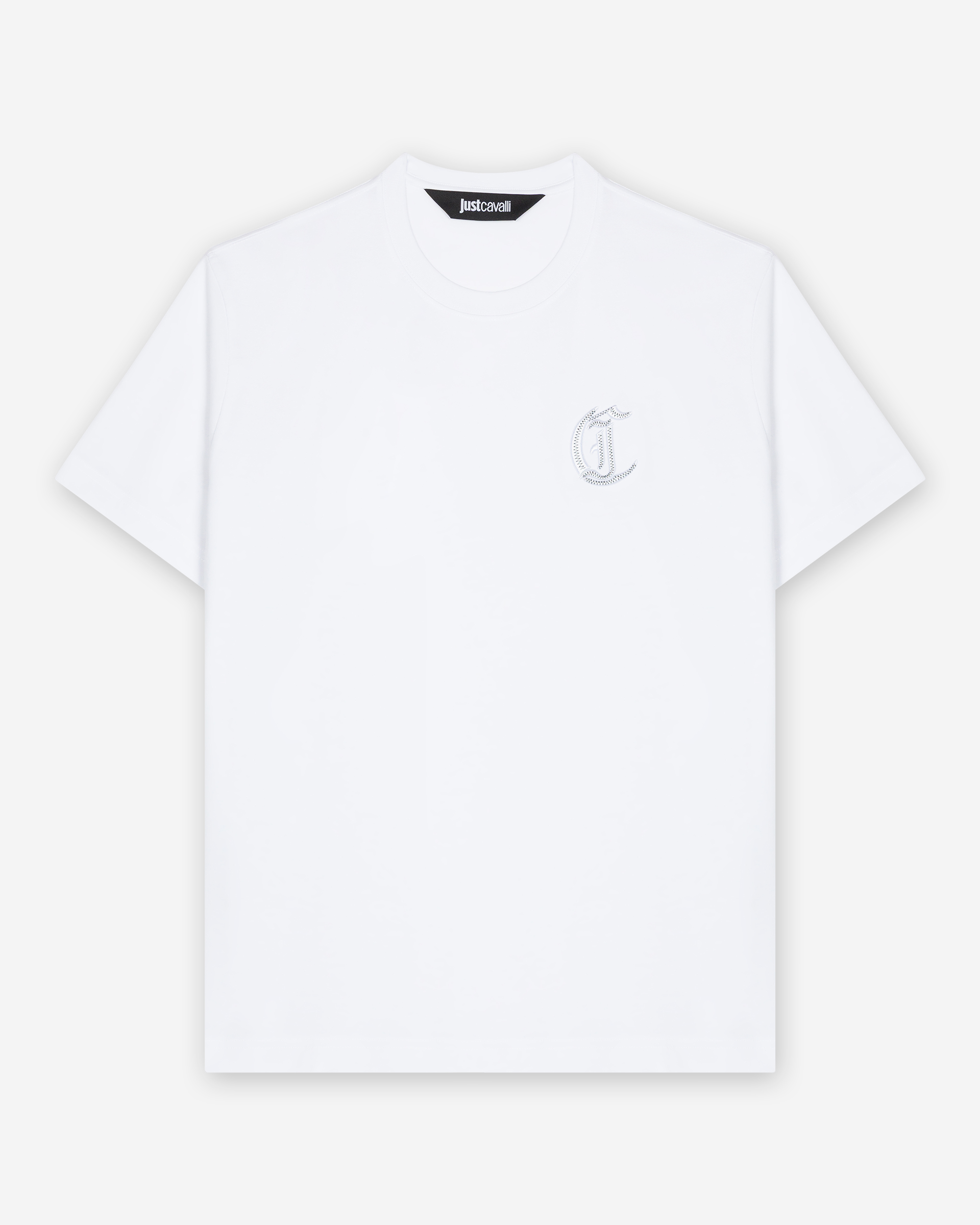 T-shirt Just Cavalli 79OAHT07 Branco