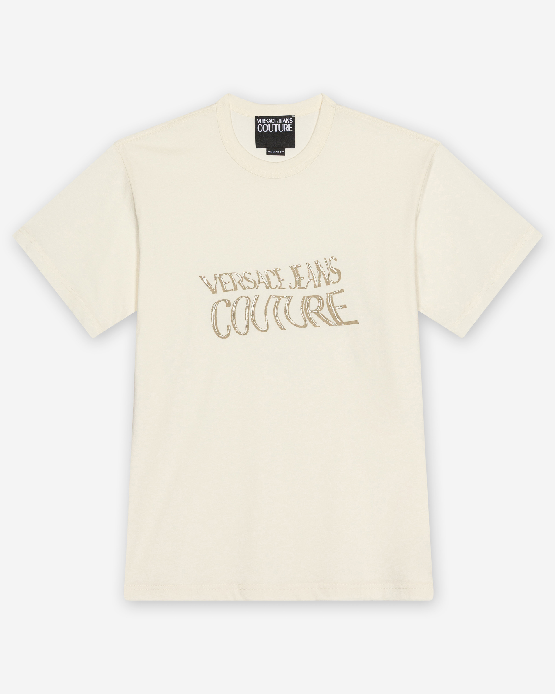 T-shirt Versace Jeans Couture 80GAHE04 Bege
