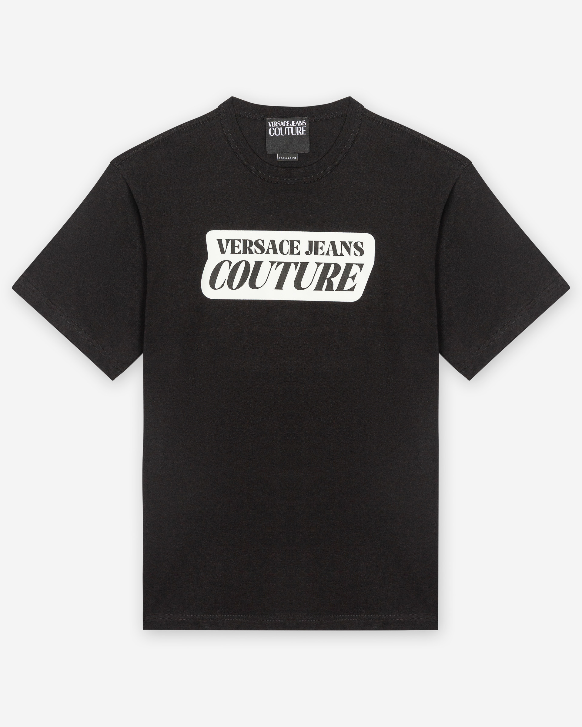 T-shirt Versace Jeans Couture R Square Print Preto