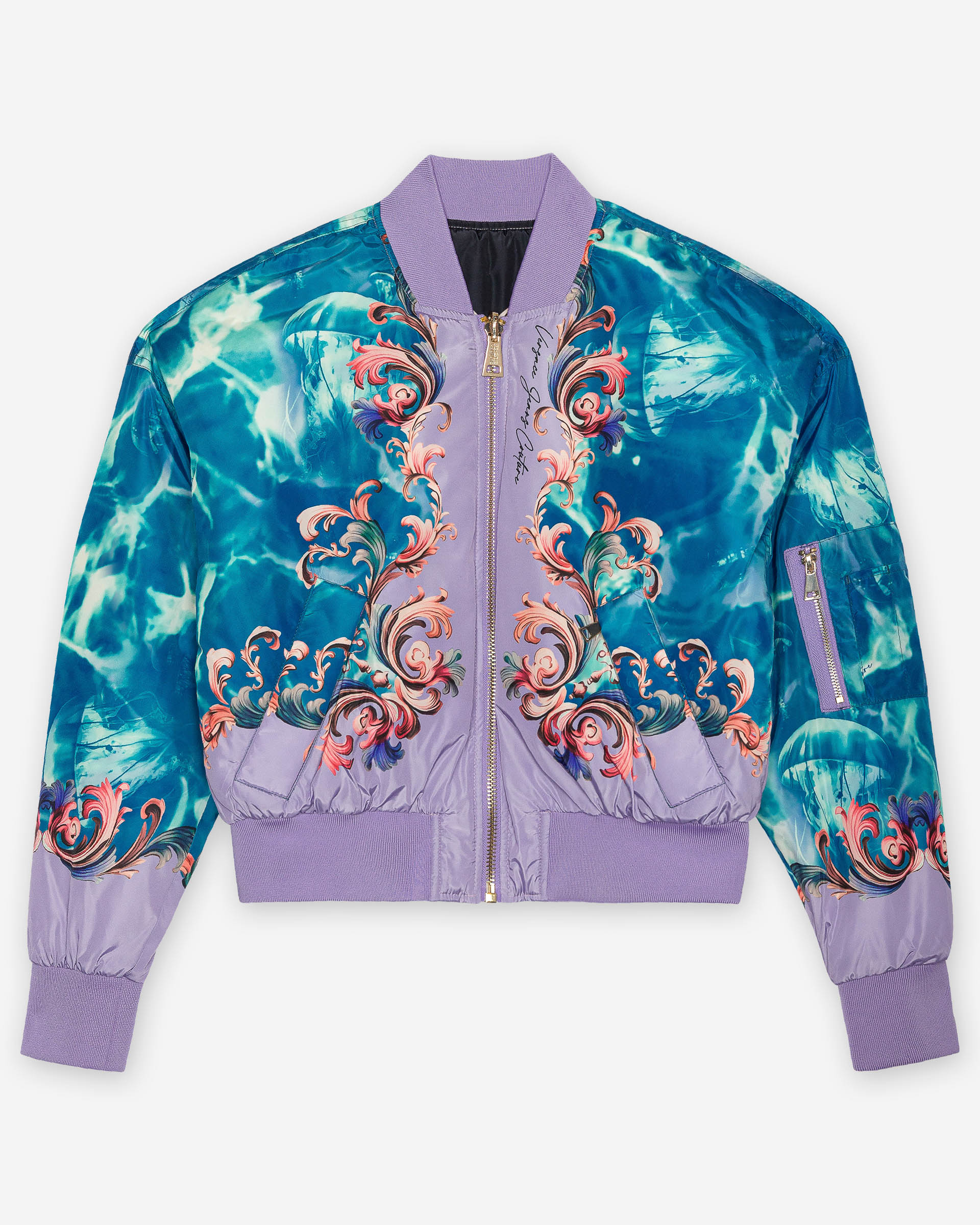Blusão reversível Versace Jeans Couture 80HAS408 Azul