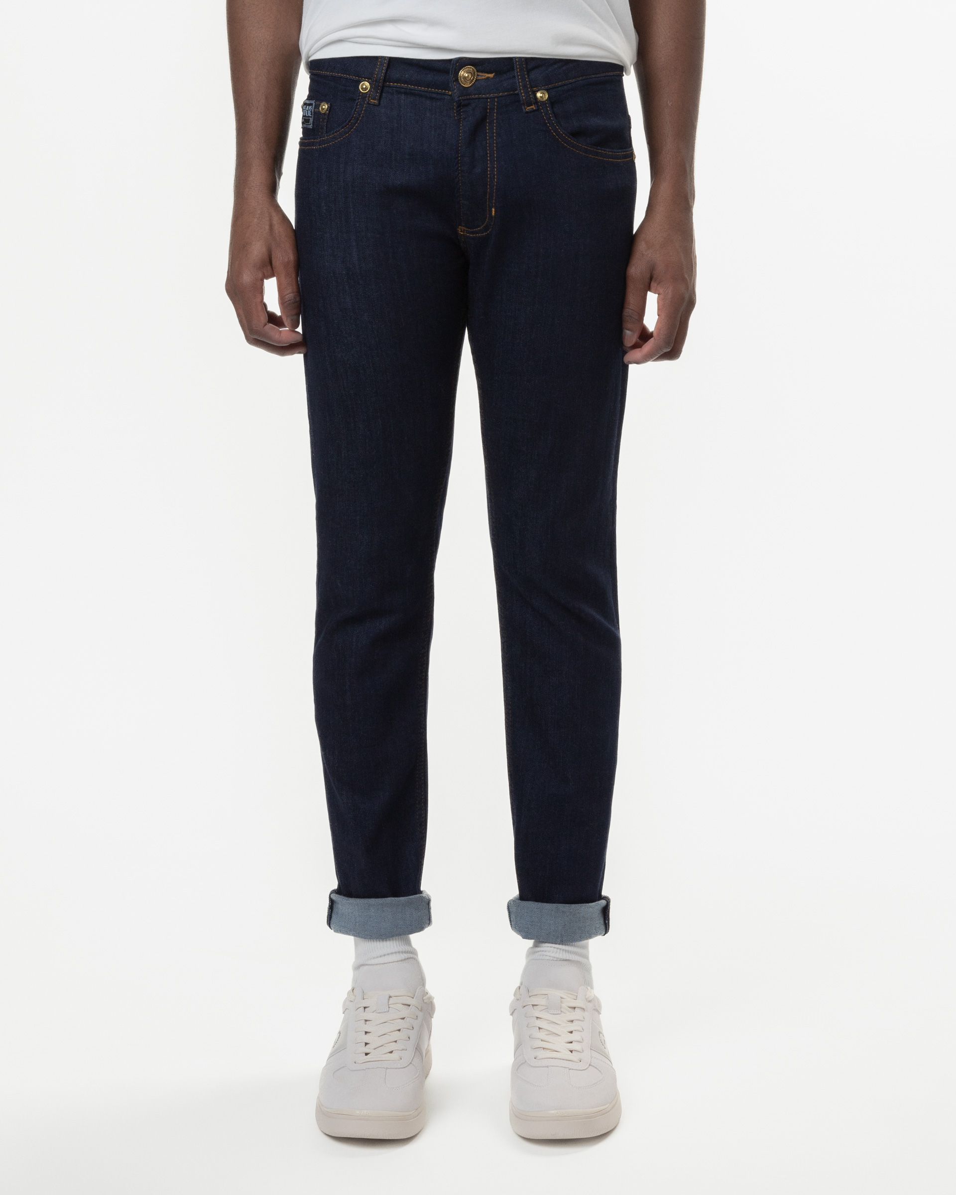 Calças de ganga Versace Jeans Couture 78GAB5D0 Azul