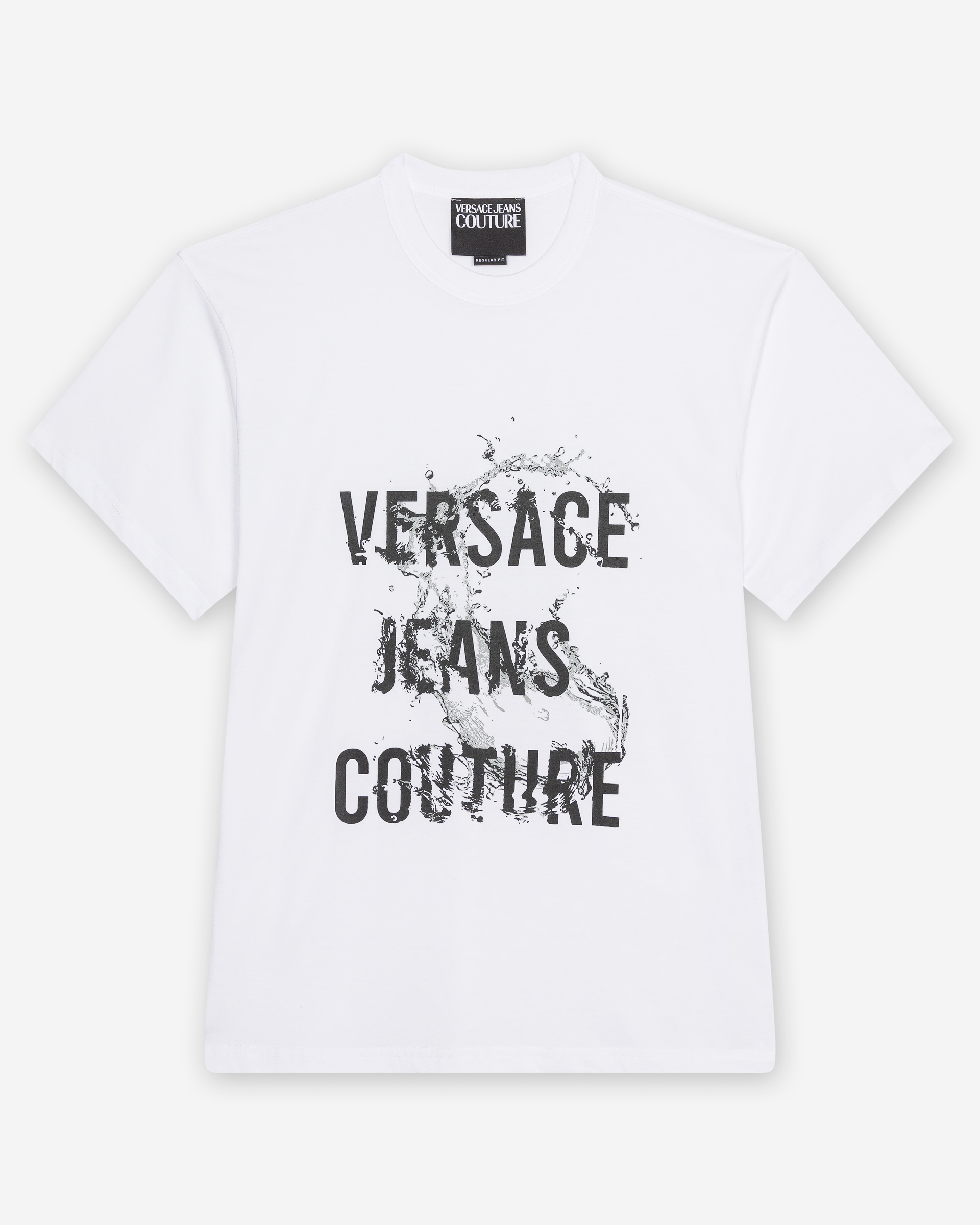 T-shirt Versace Jeans Couture Logo Splash Branco