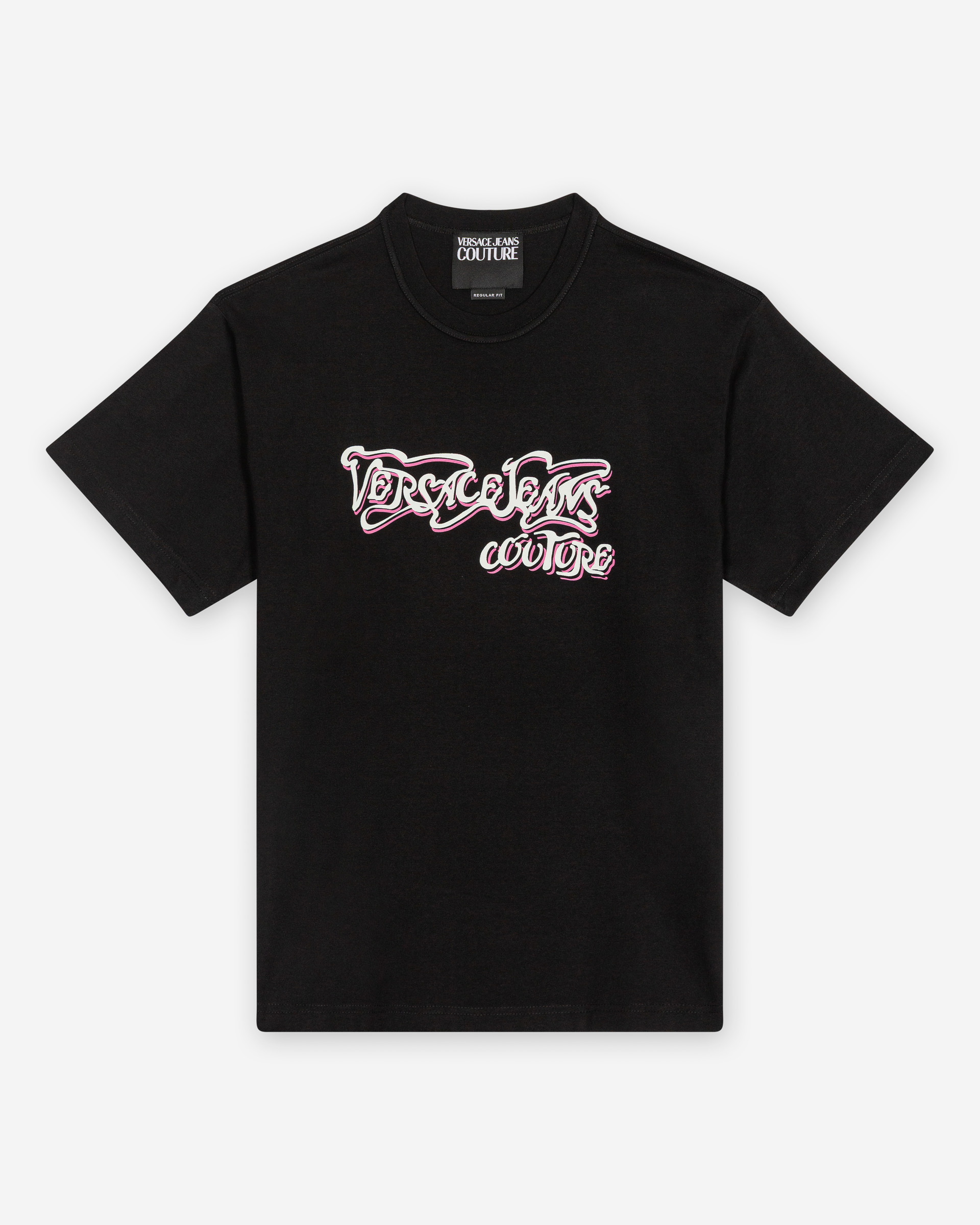 T-shirt Versace Jeans Couture 80GAHD08 Preto