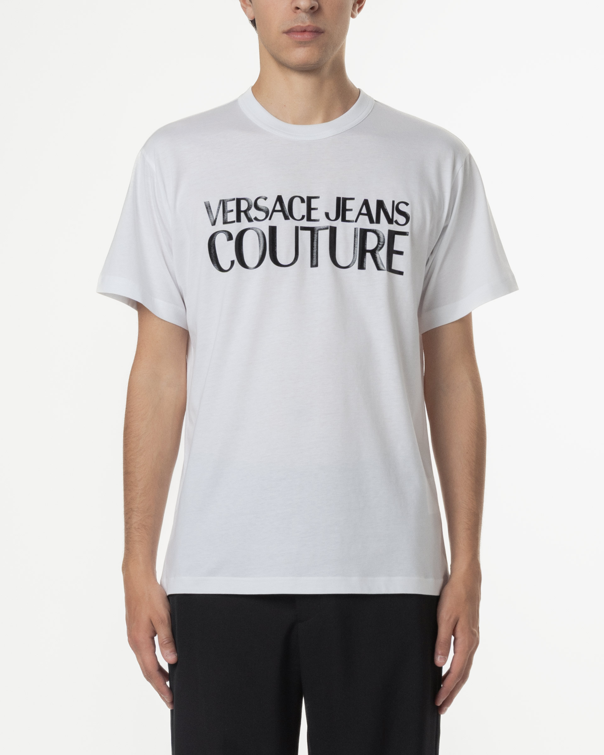 T-shirt Versace Jeans Couture 78GAHE05 Branco