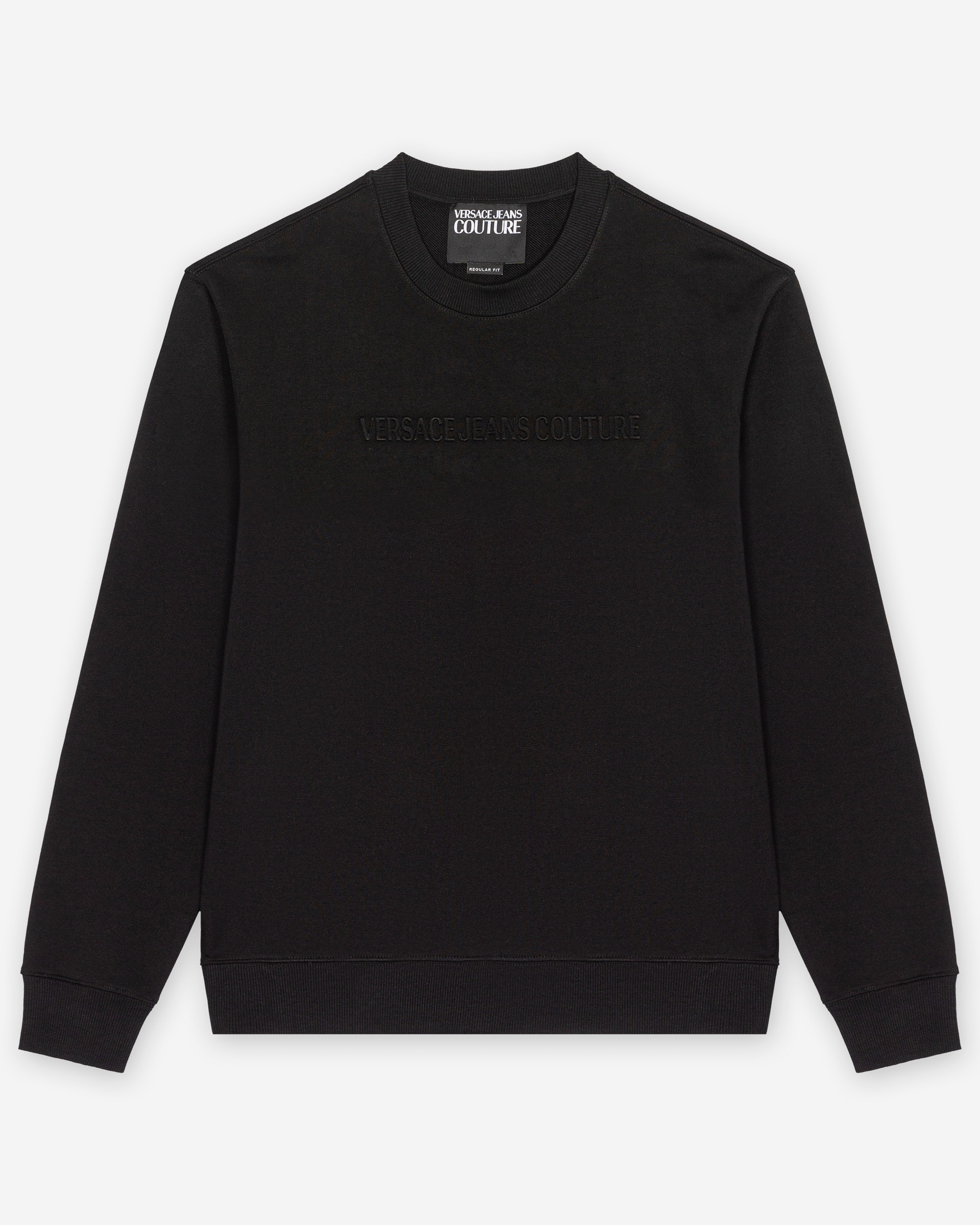 Sweater Versace Jeans Couture Embossed Preto